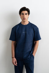 Suede Co-ord Set Tee - FMTCS6-215