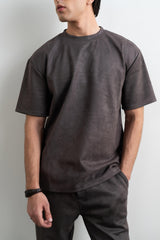 Suede Co-ord Set Tee - FMTCS6-217