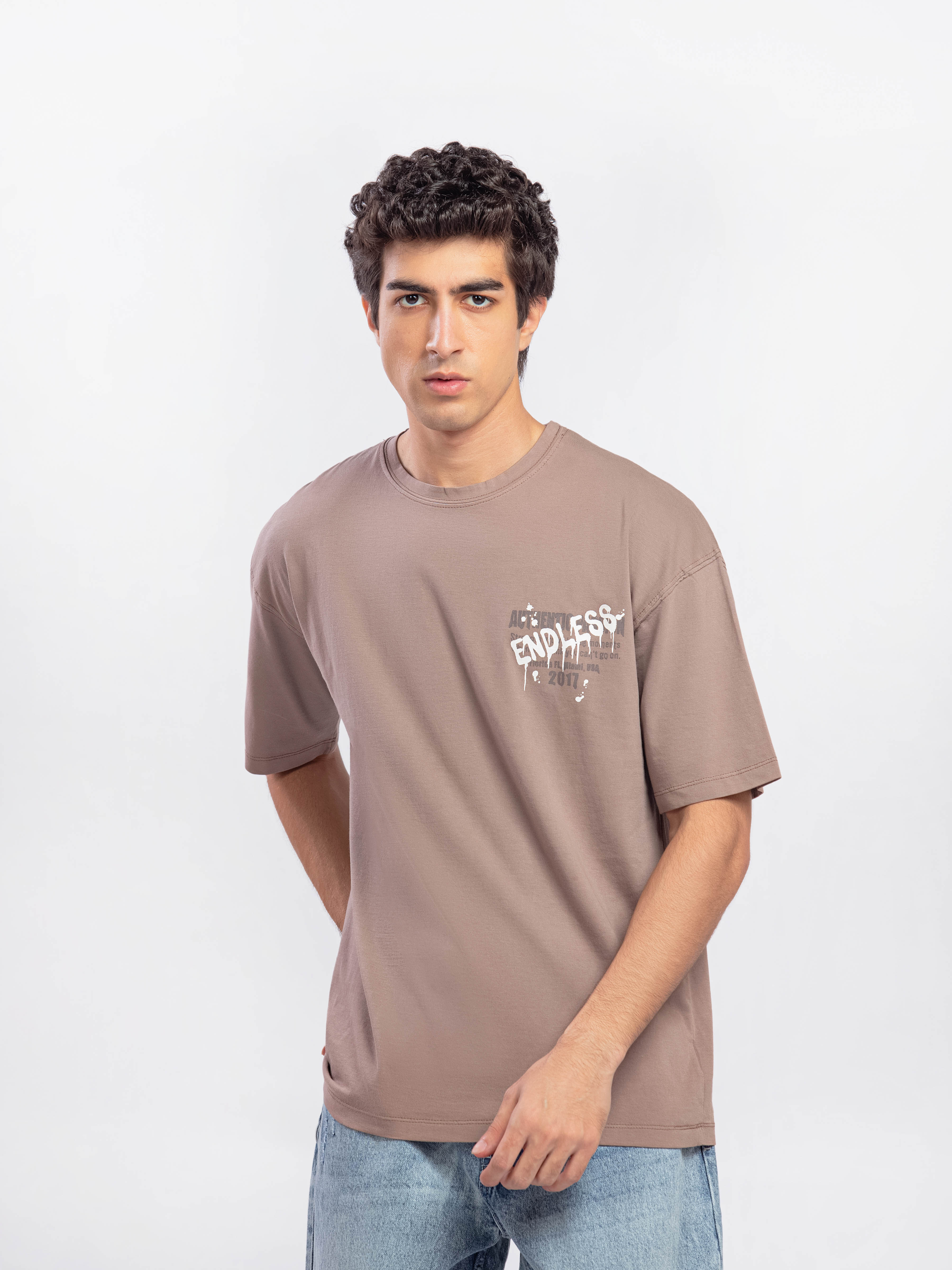 Relaxed Fit Graphic Tee - FMTGT5-038