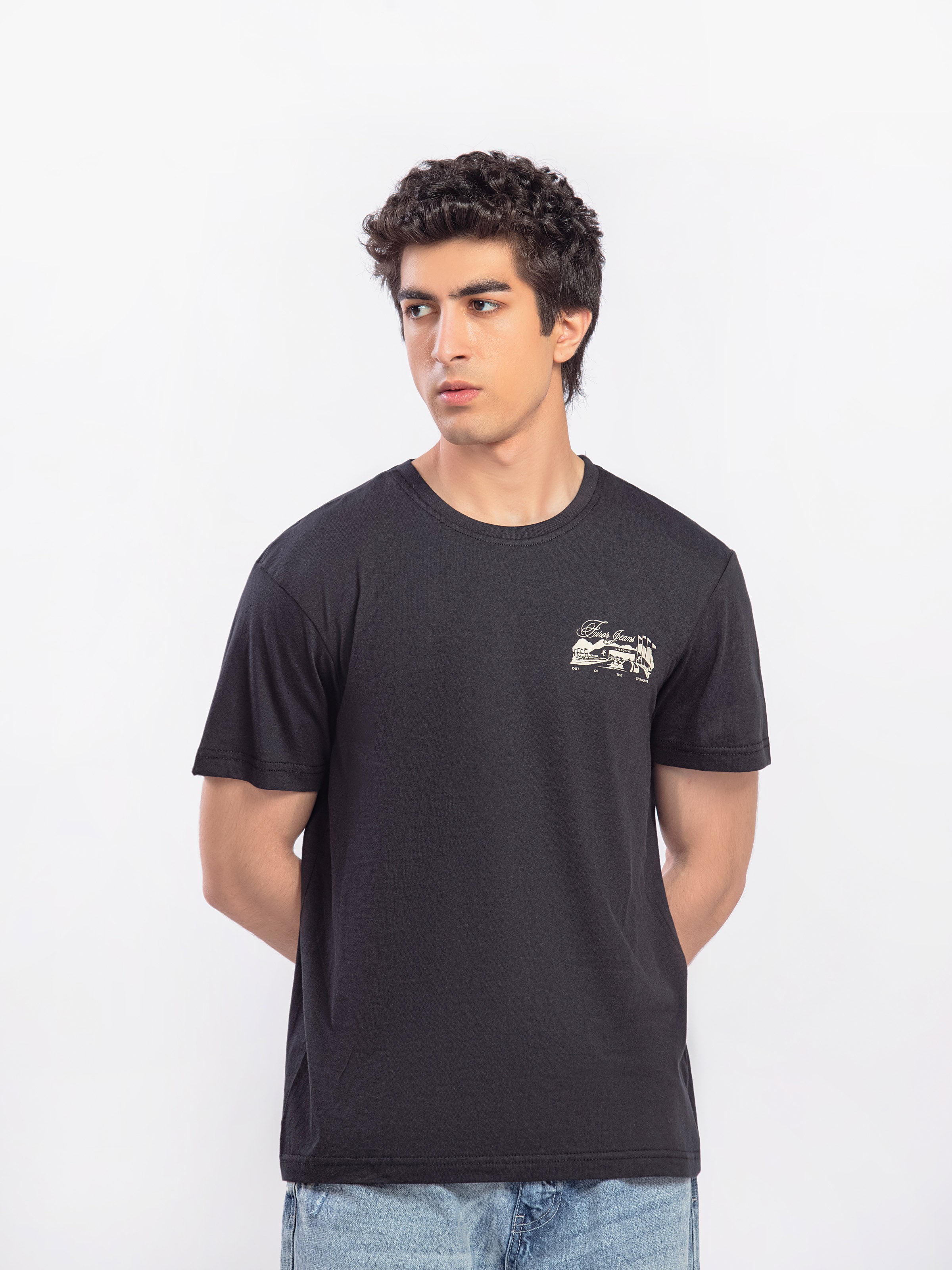 Regular Fit Graphic Tee - FMTGT5-134