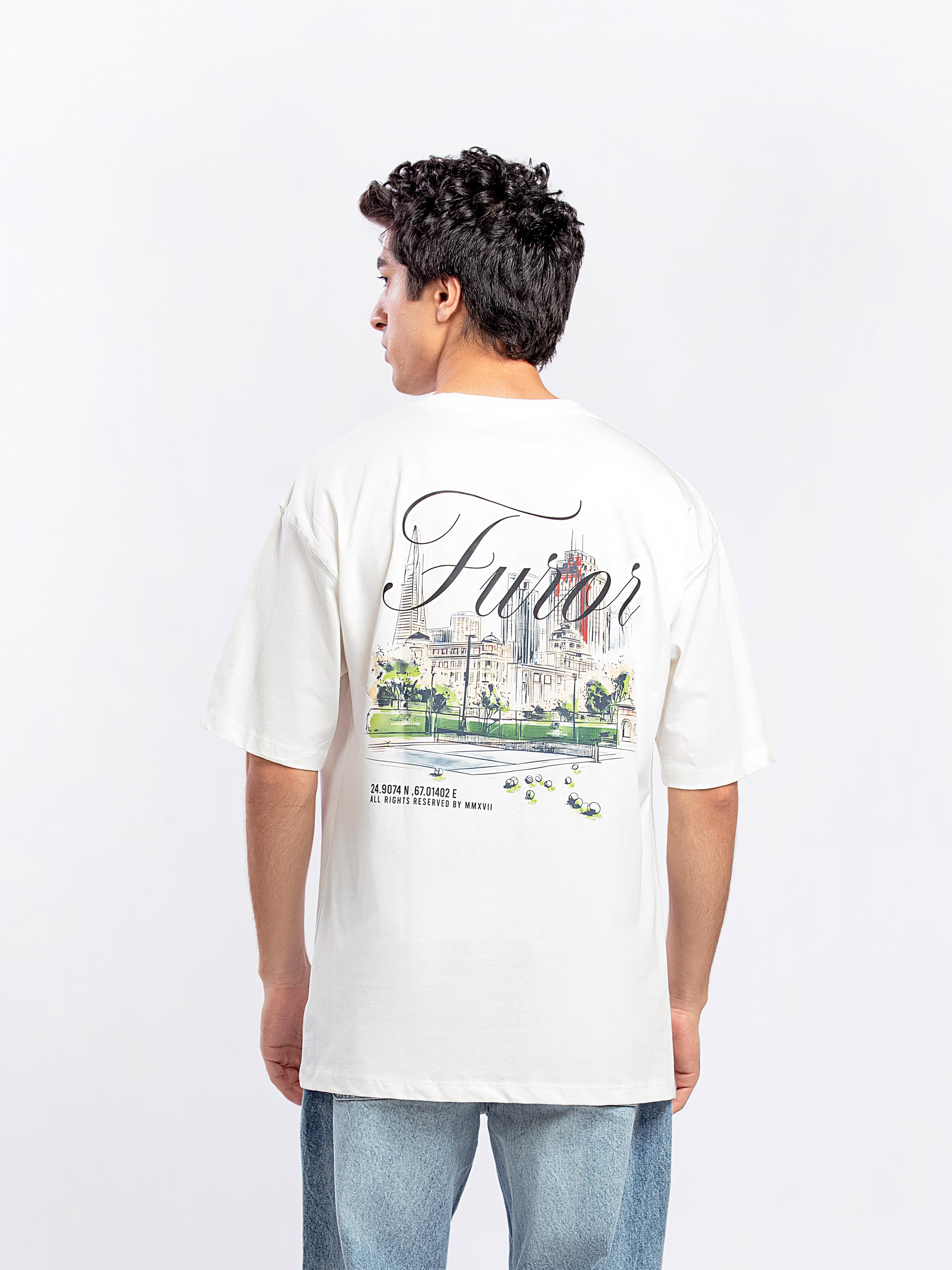 Relaxed Fit Graphic Tee - FMTGT5-179