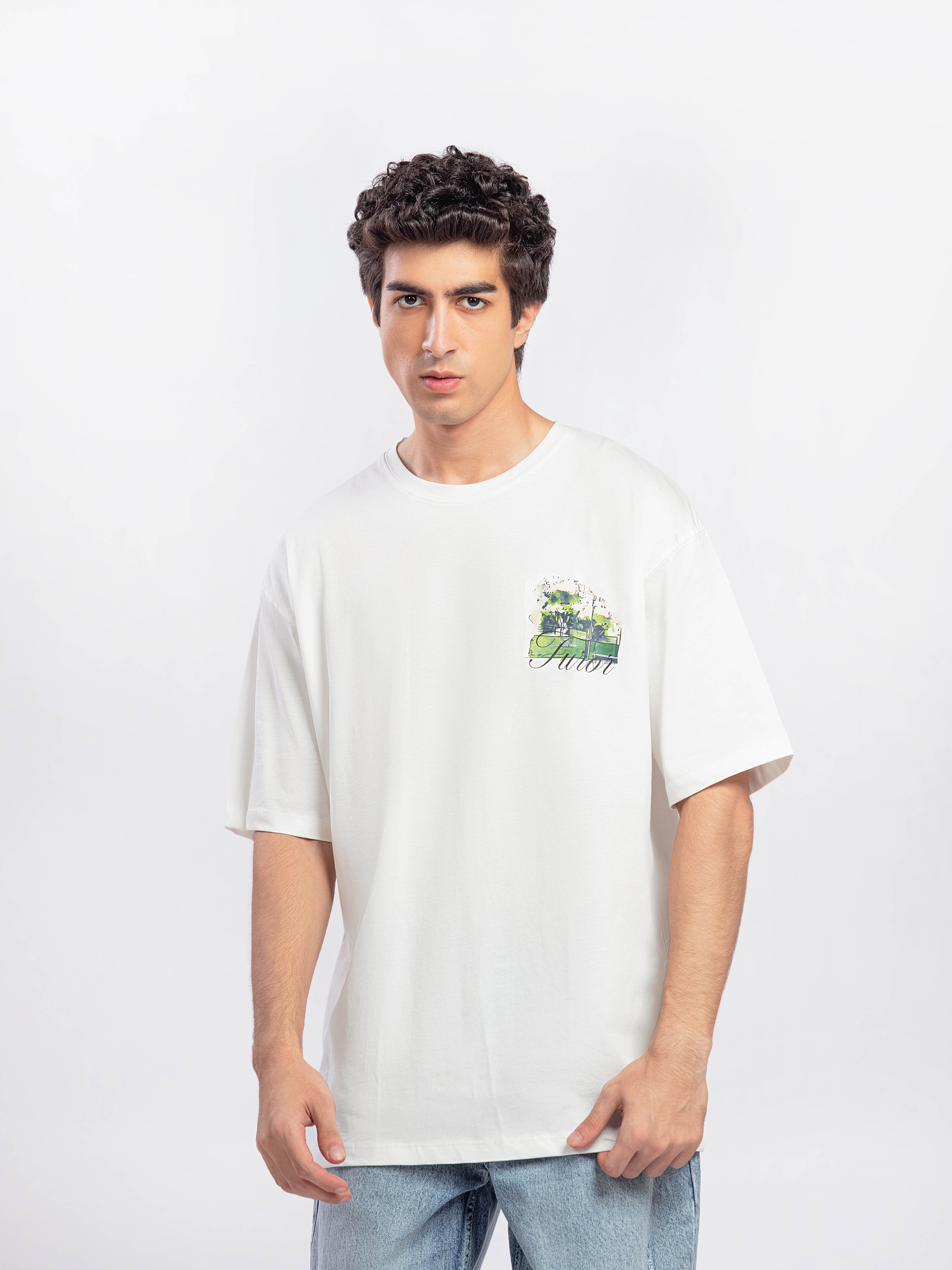 Relaxed Fit Graphic Tee - FMTGT5-179