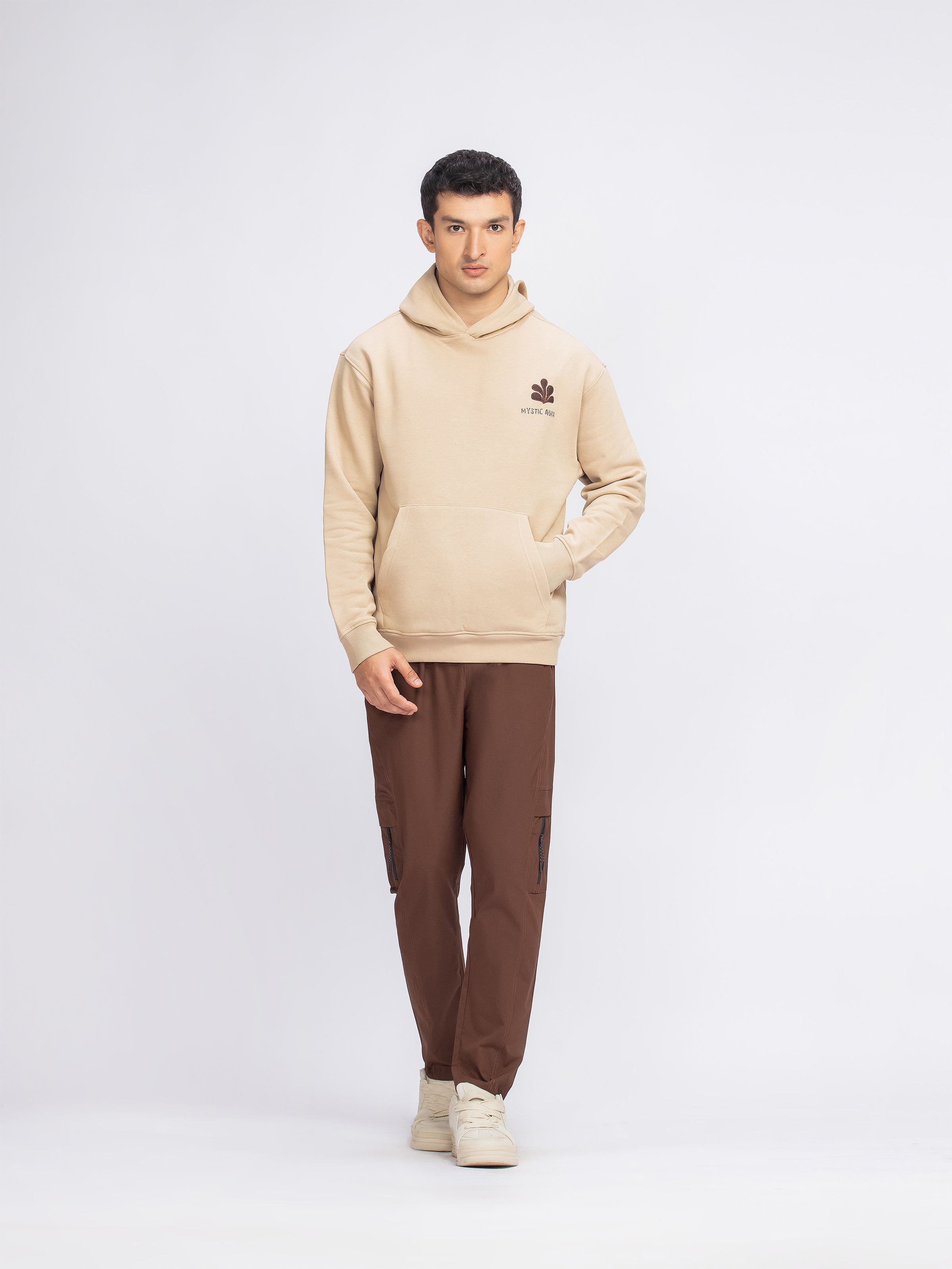 Regular Fit Pullover Hoodie - FMTH24-026