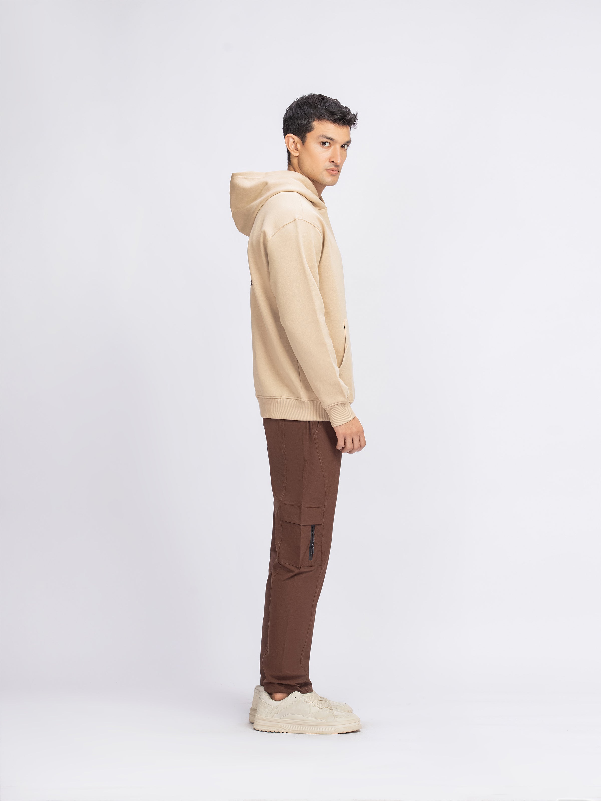 Regular Fit Pullover Hoodie - FMTH24-026