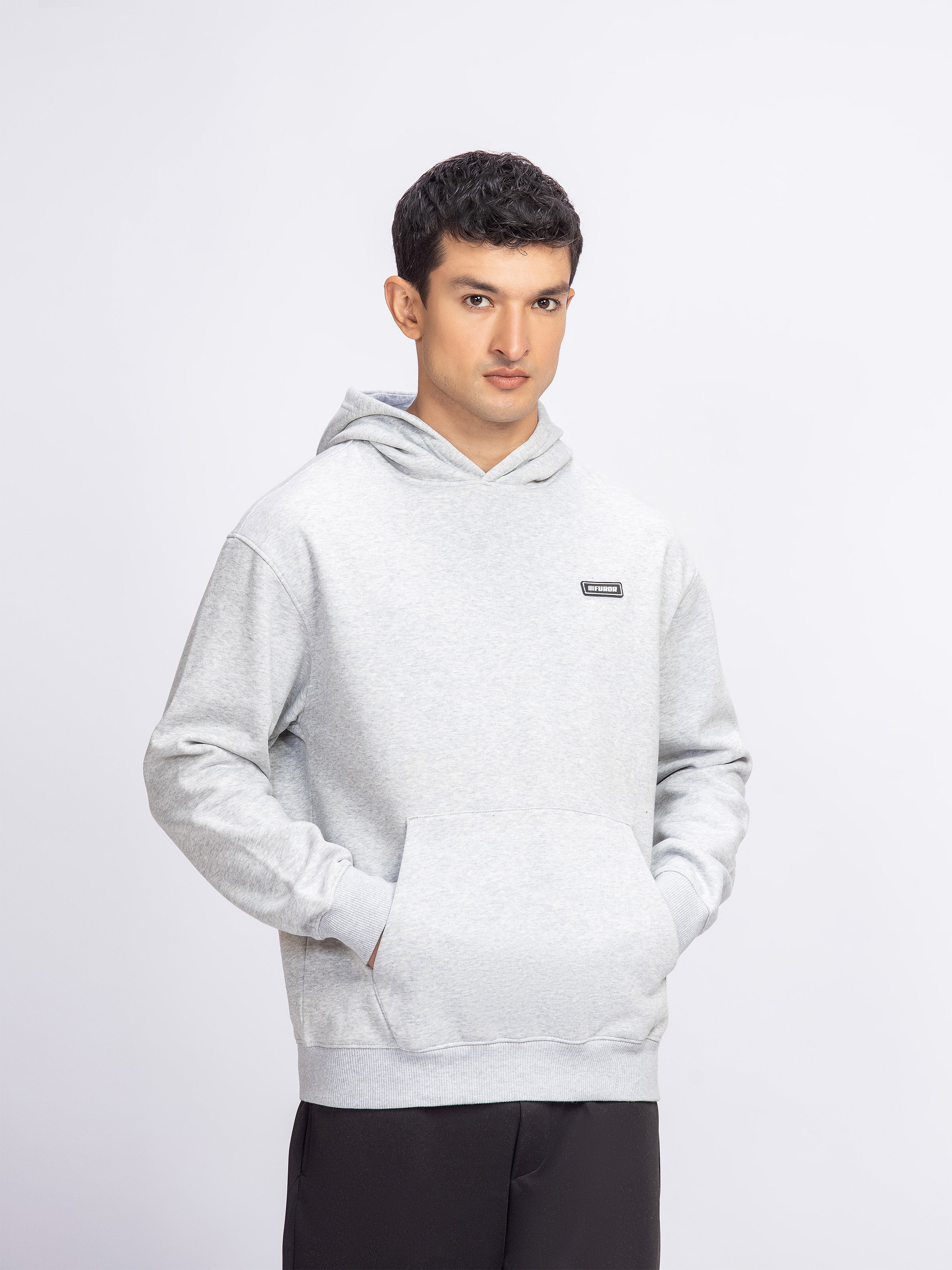 Regular Fit Pullover Hoodie - FMTH24-105
