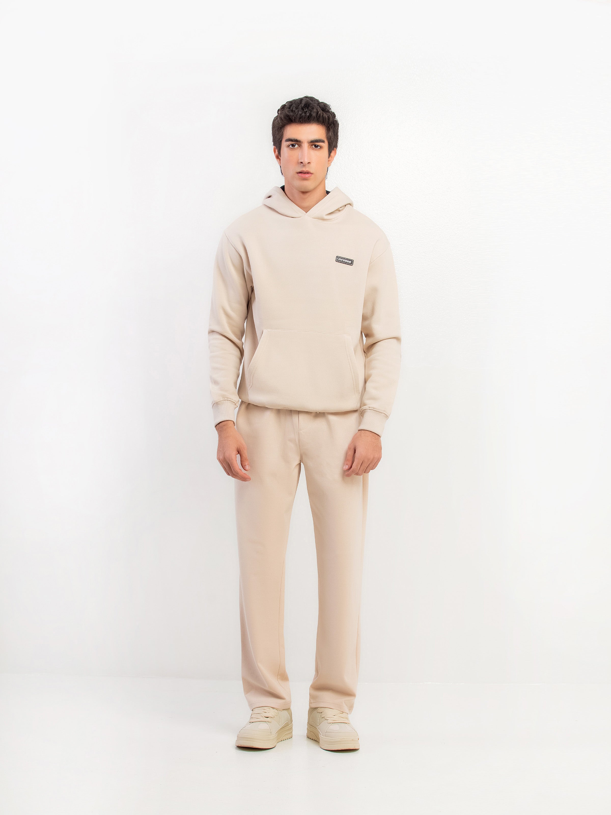Regular Fit Pullover Hoodie - FMTH24-107