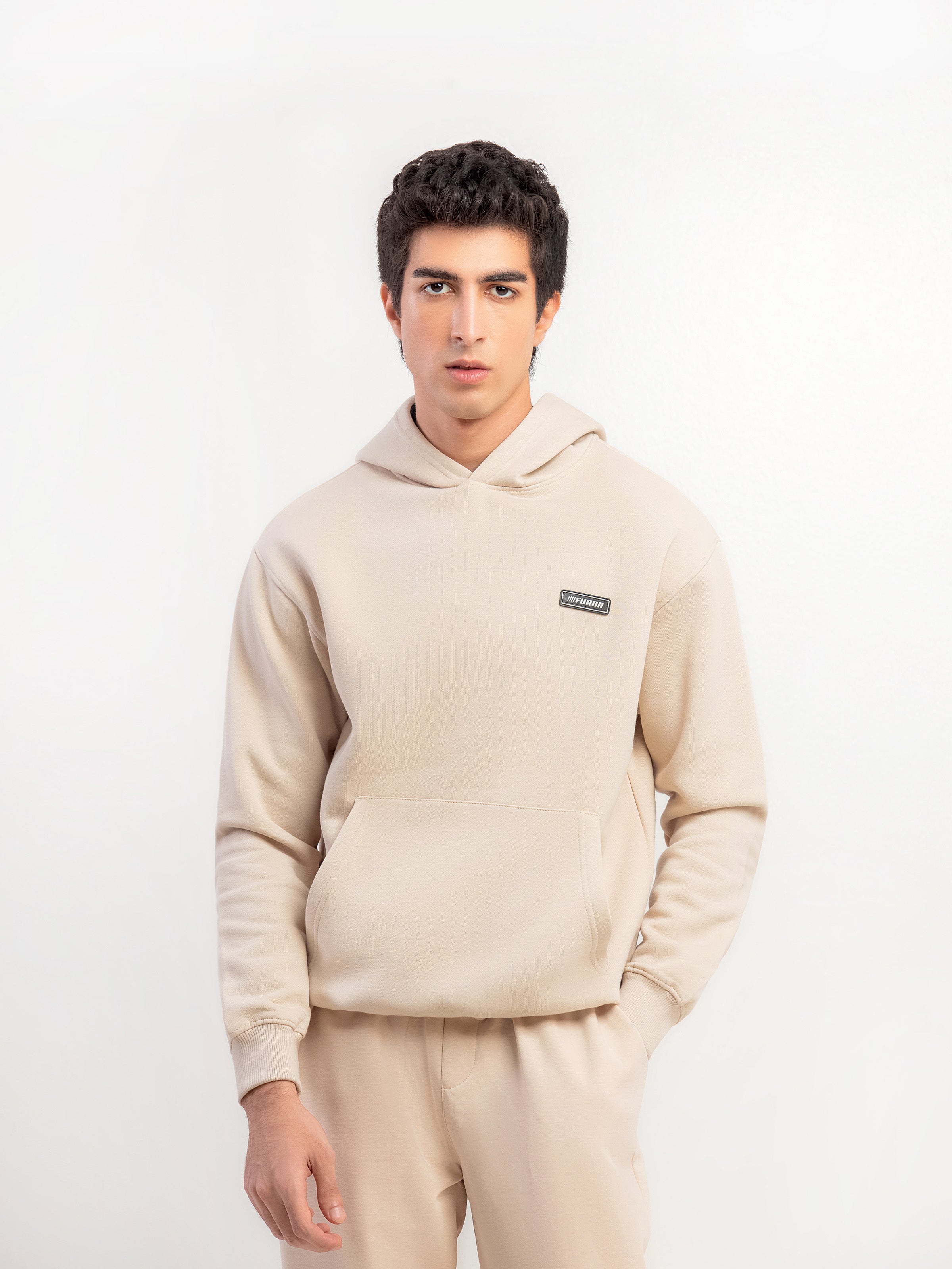 Regular Fit Pullover Hoodie - FMTH24-107