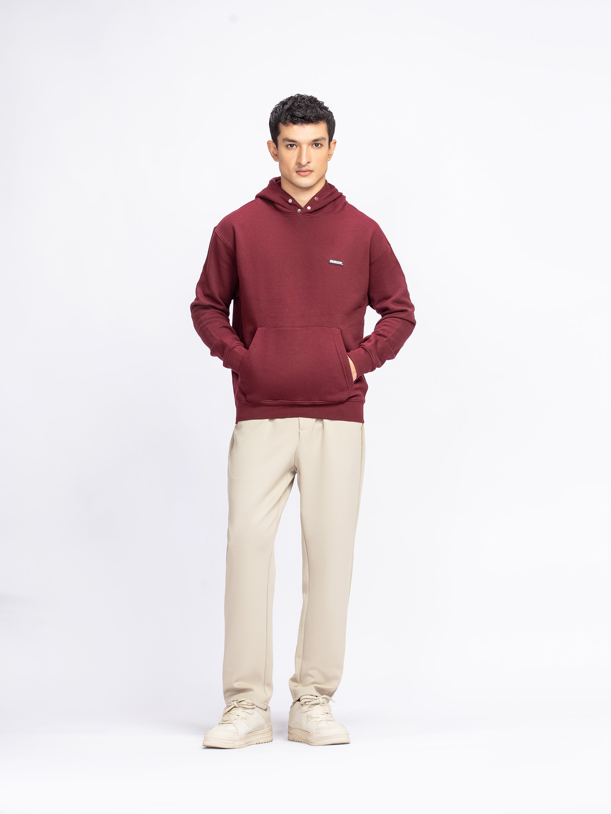 Fleece Pullover Hoodie - FMTH5-003