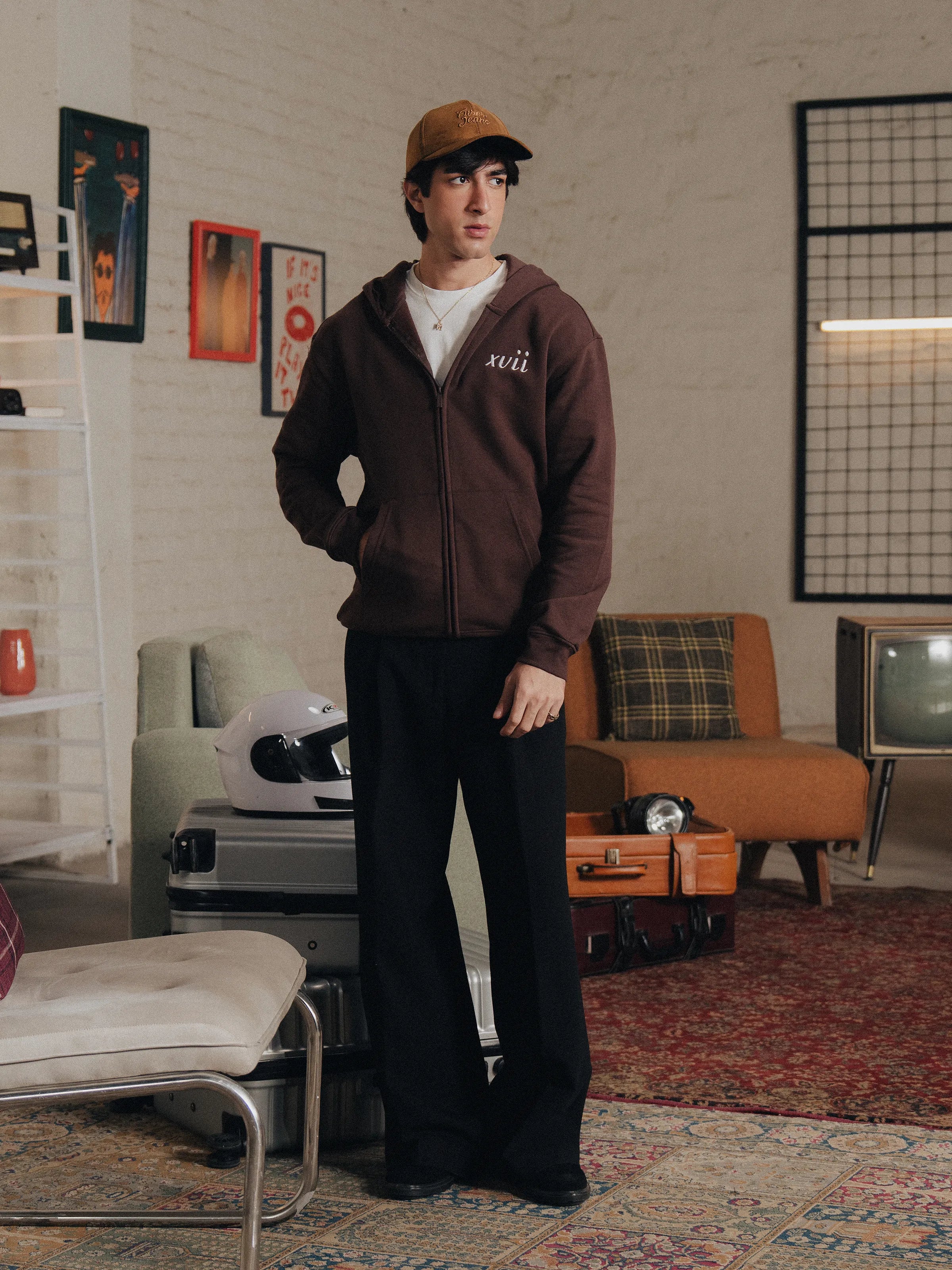 Fleece Pullover Hoodie - FMTH5-006