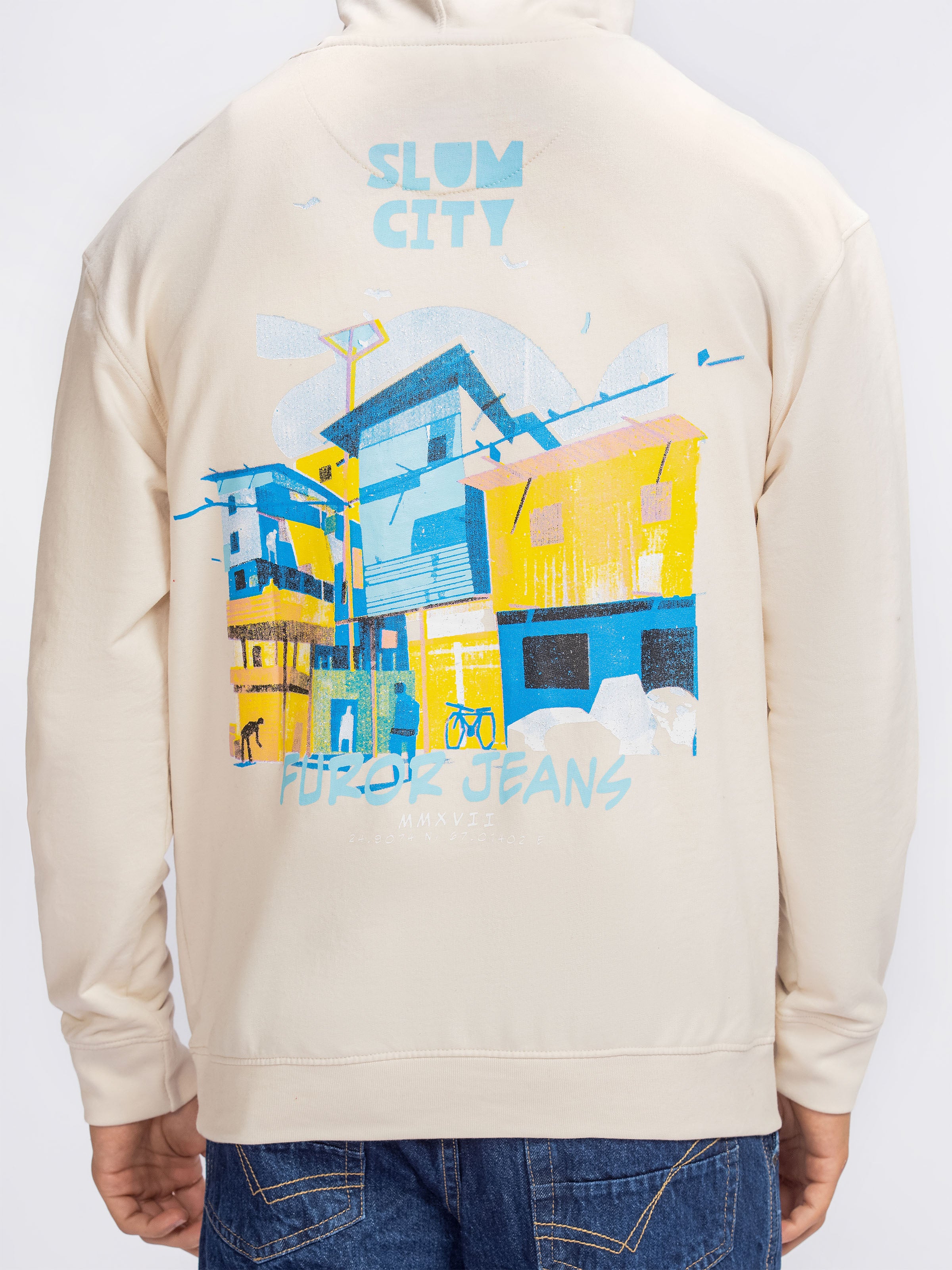 Regular Fit Pullover Hoodie - FMTH5-008