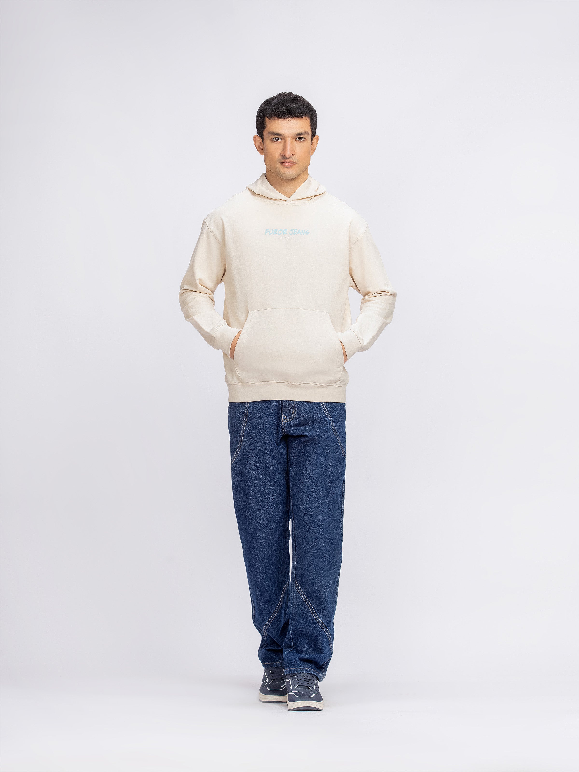 Regular Fit Pullover Hoodie - FMTH5-008