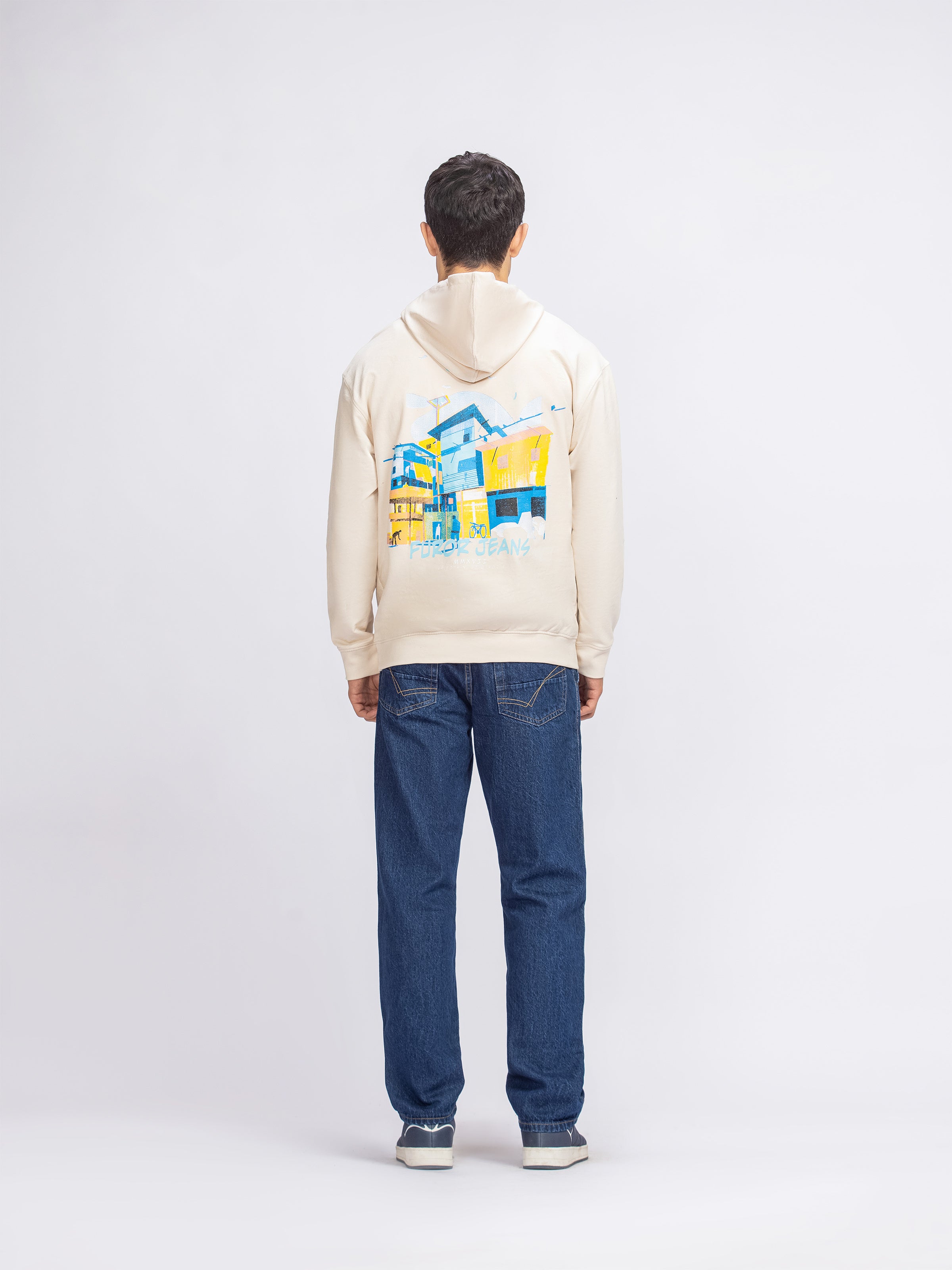 Regular Fit Pullover Hoodie - FMTH5-008