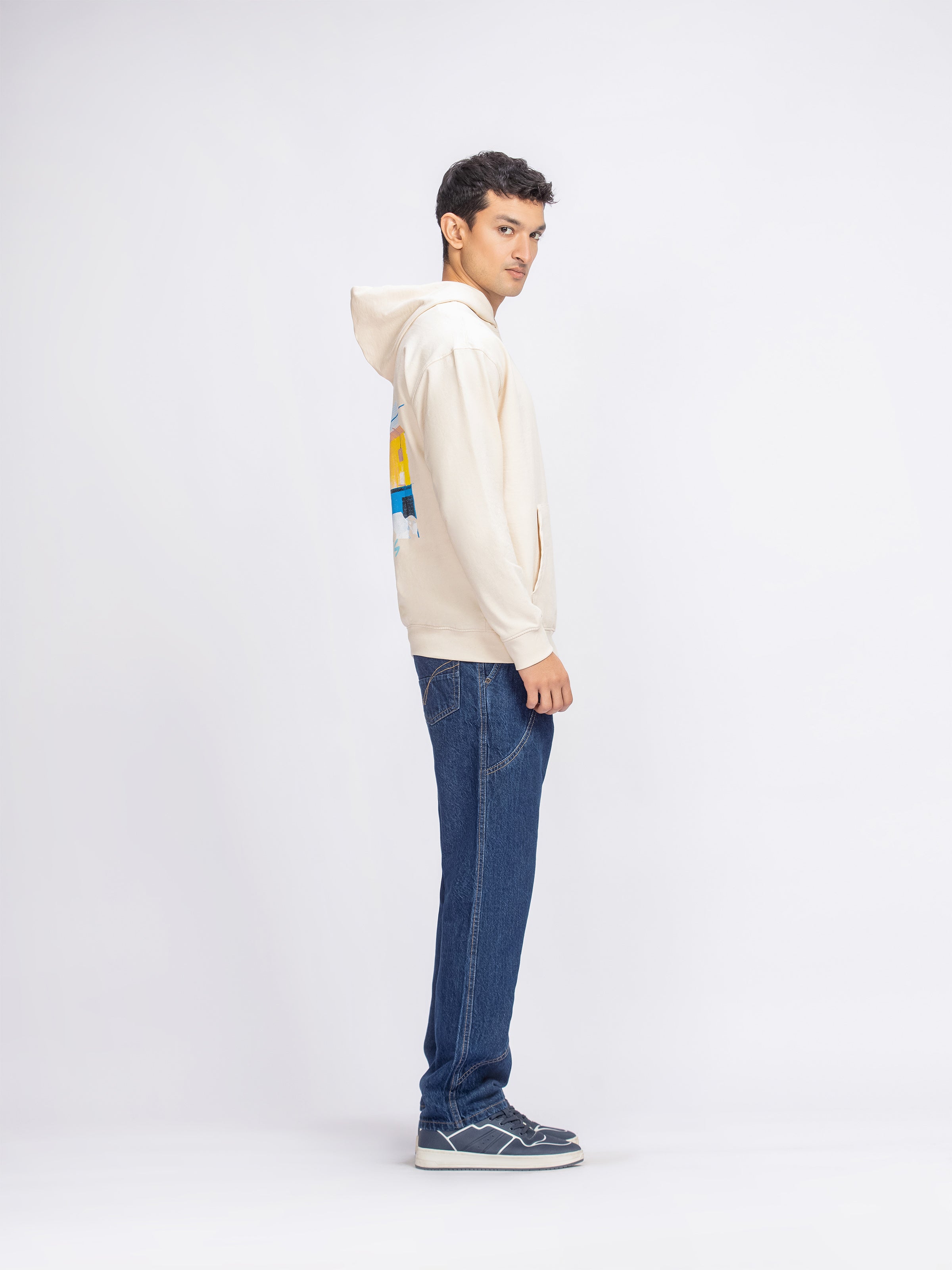 Regular Fit Pullover Hoodie - FMTH5-008