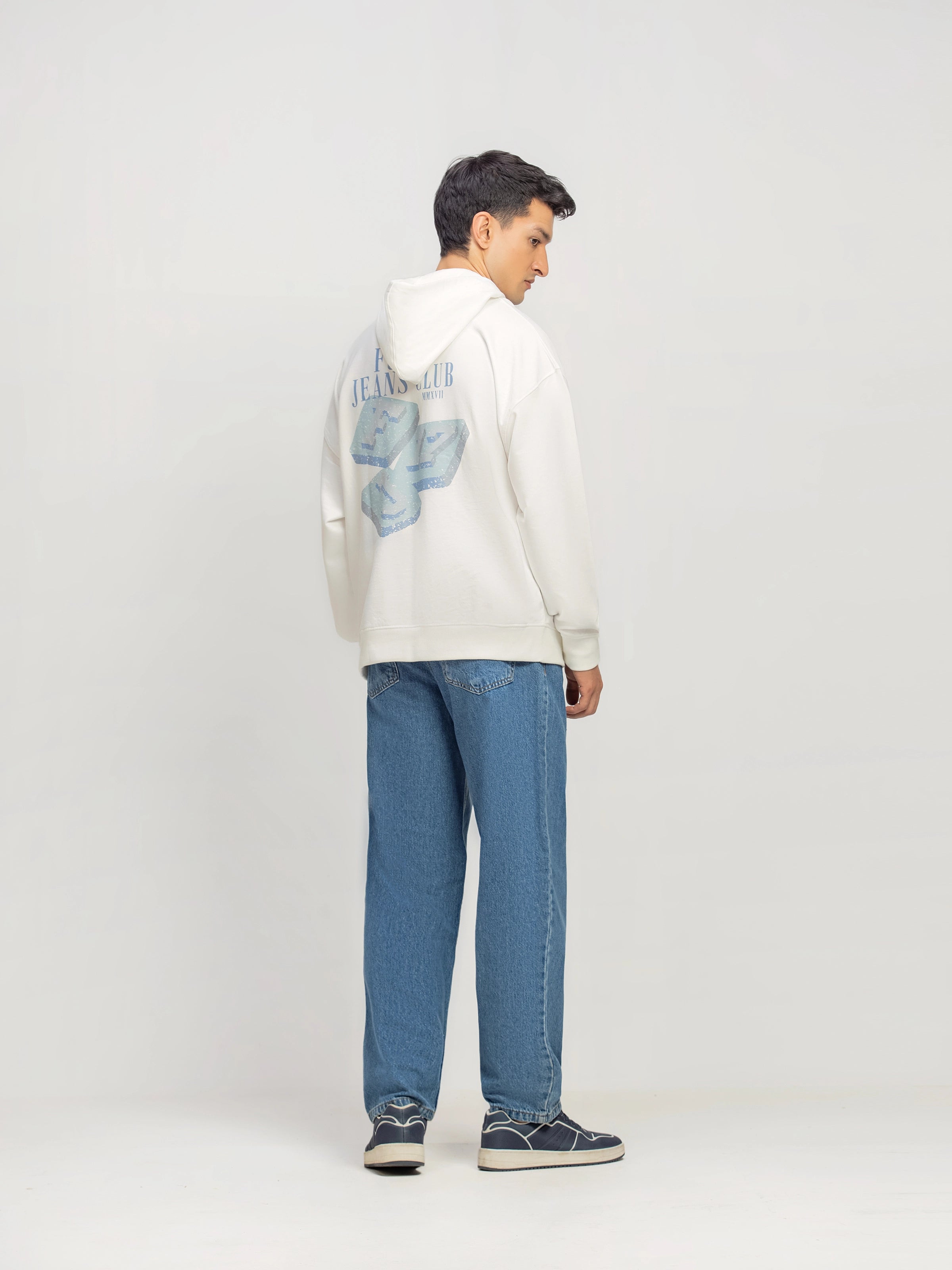 Relaxed Fit Pullover Hoodie - FMTH5-024