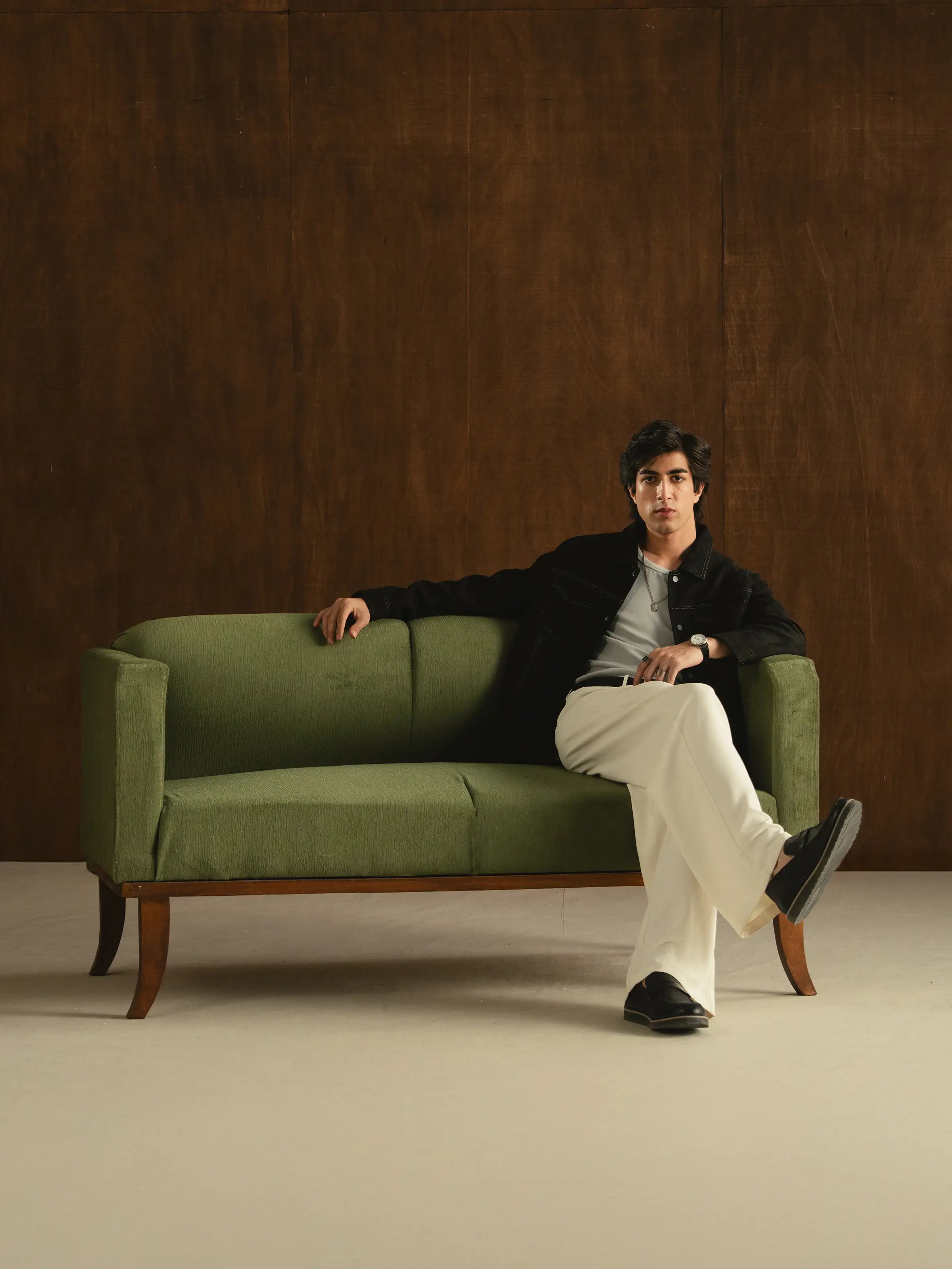 Regular Fit Suede Jacket - FMTJ5-009