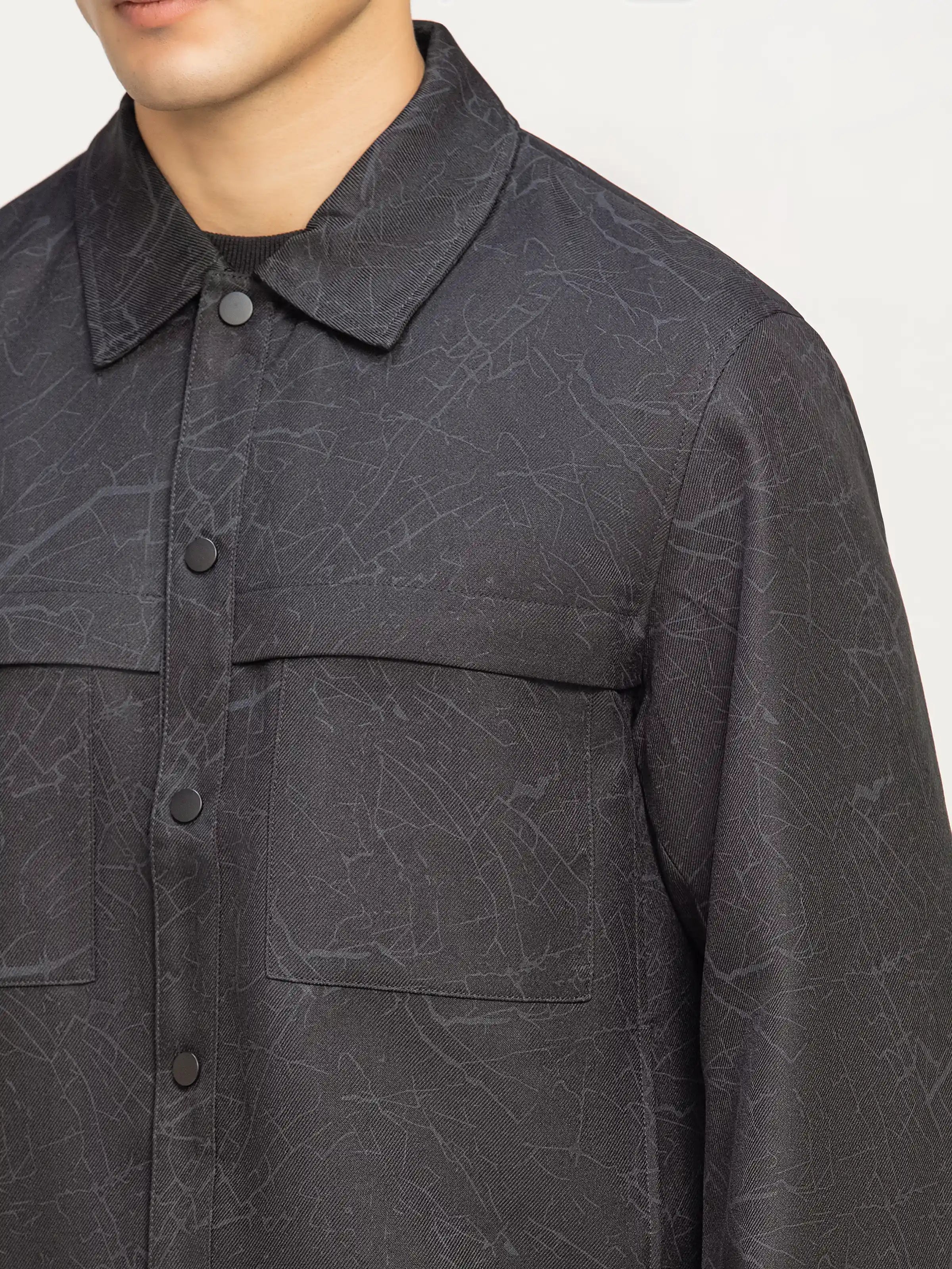 Regular Fit Woven Jacket - FMTJ5-017