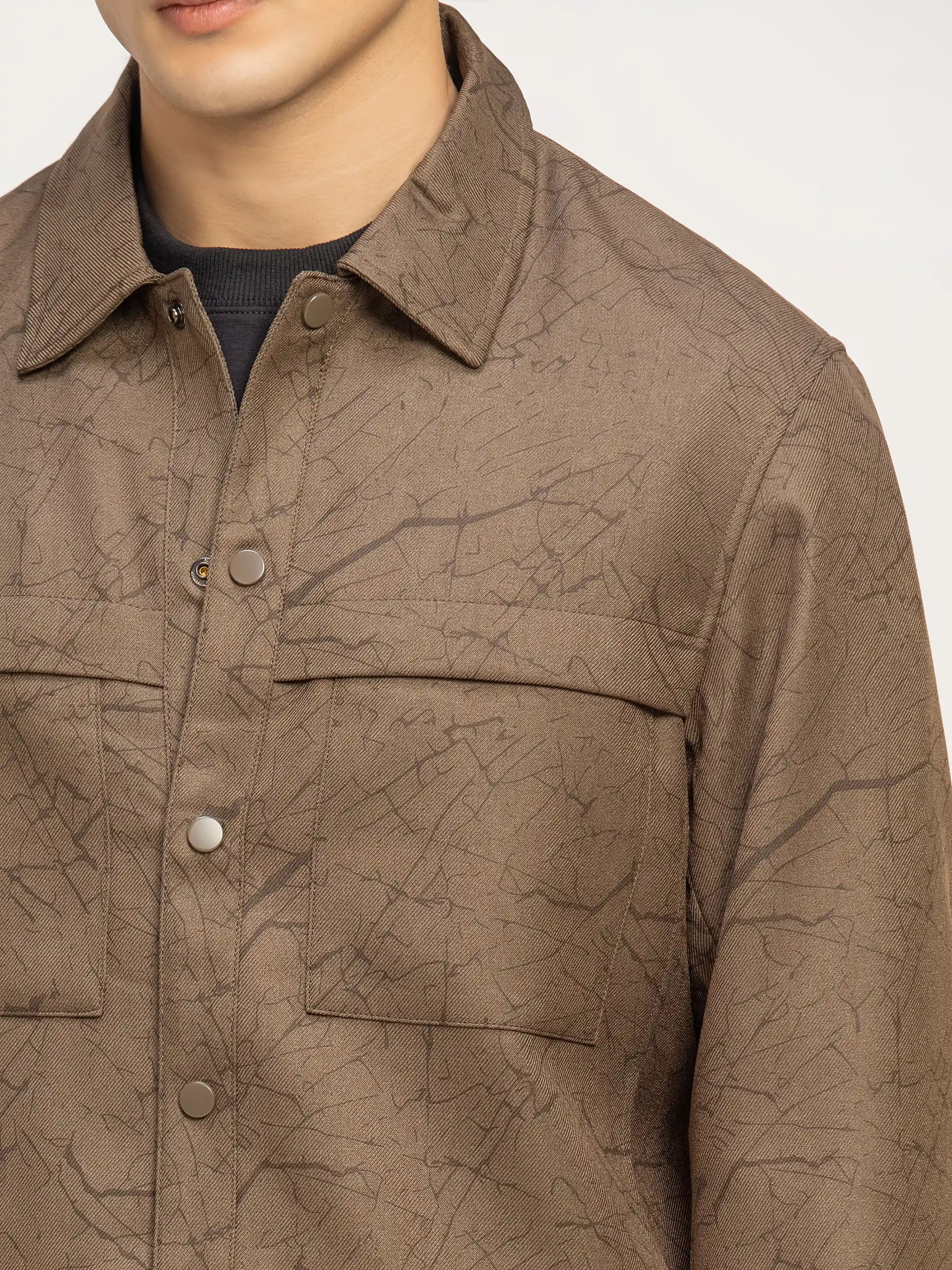 Regular Fit Woven Jacket - FMTJ5-018