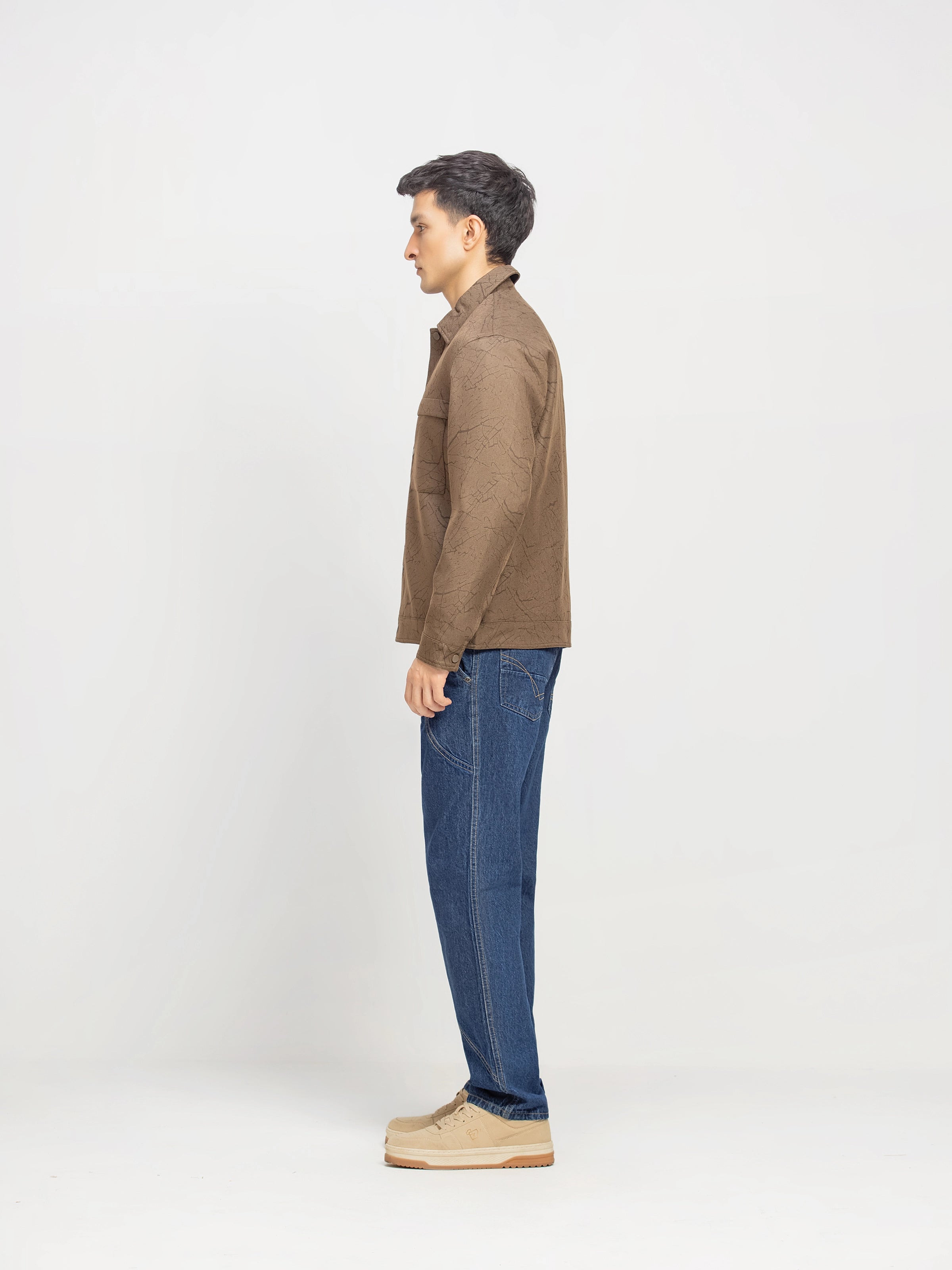 Regular Fit Woven Jacket - FMTJ5-018