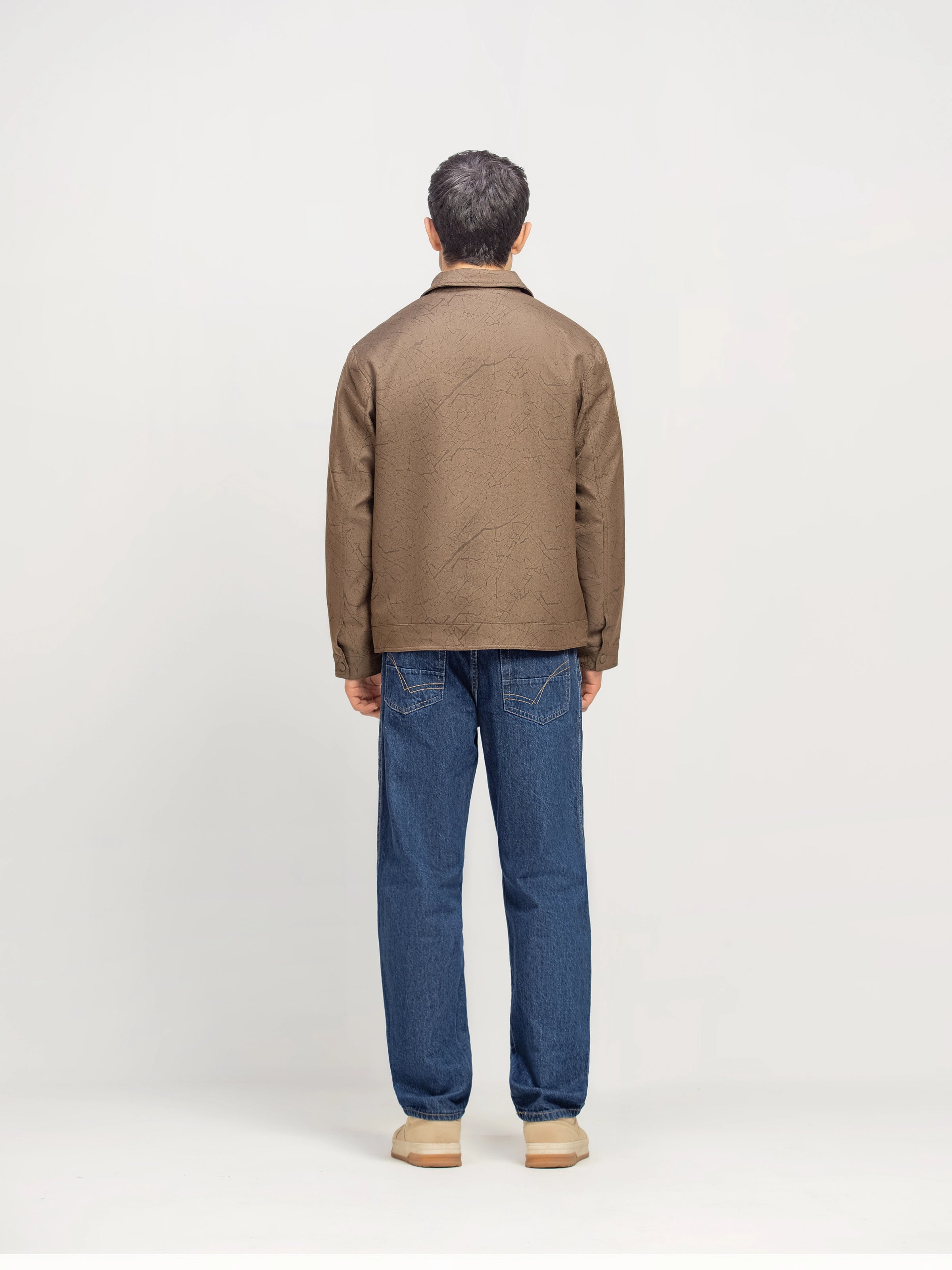 Regular Fit Woven Jacket - FMTJ5-018