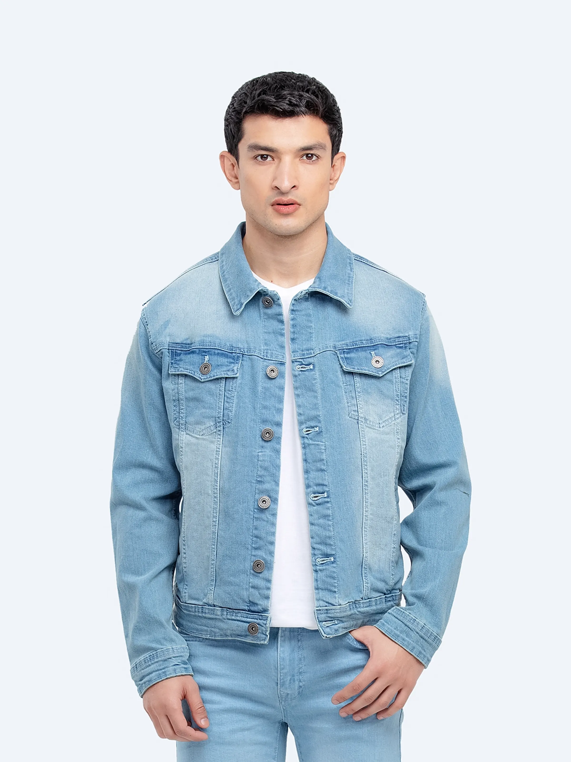 Regular Fit Denim Jacket - FMTJD24-004
