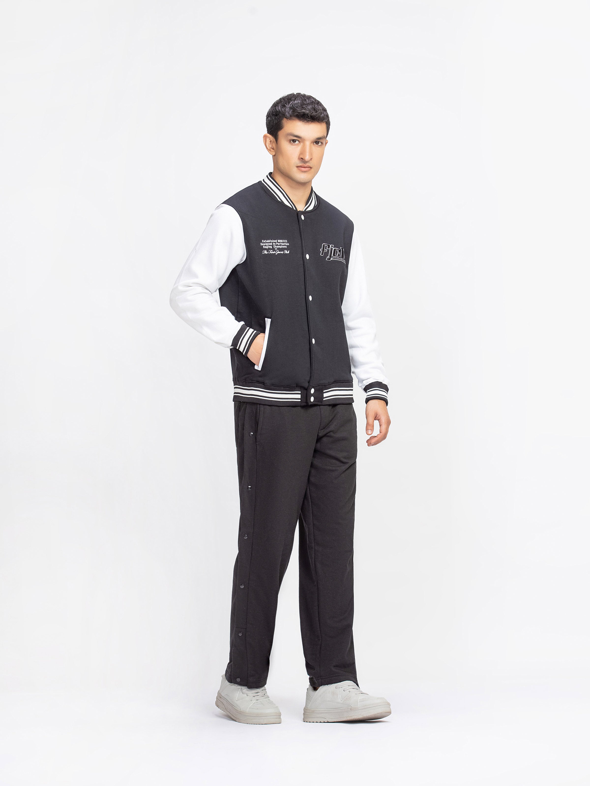 Regular Fit Knitted Jacket - FMTJK23-004