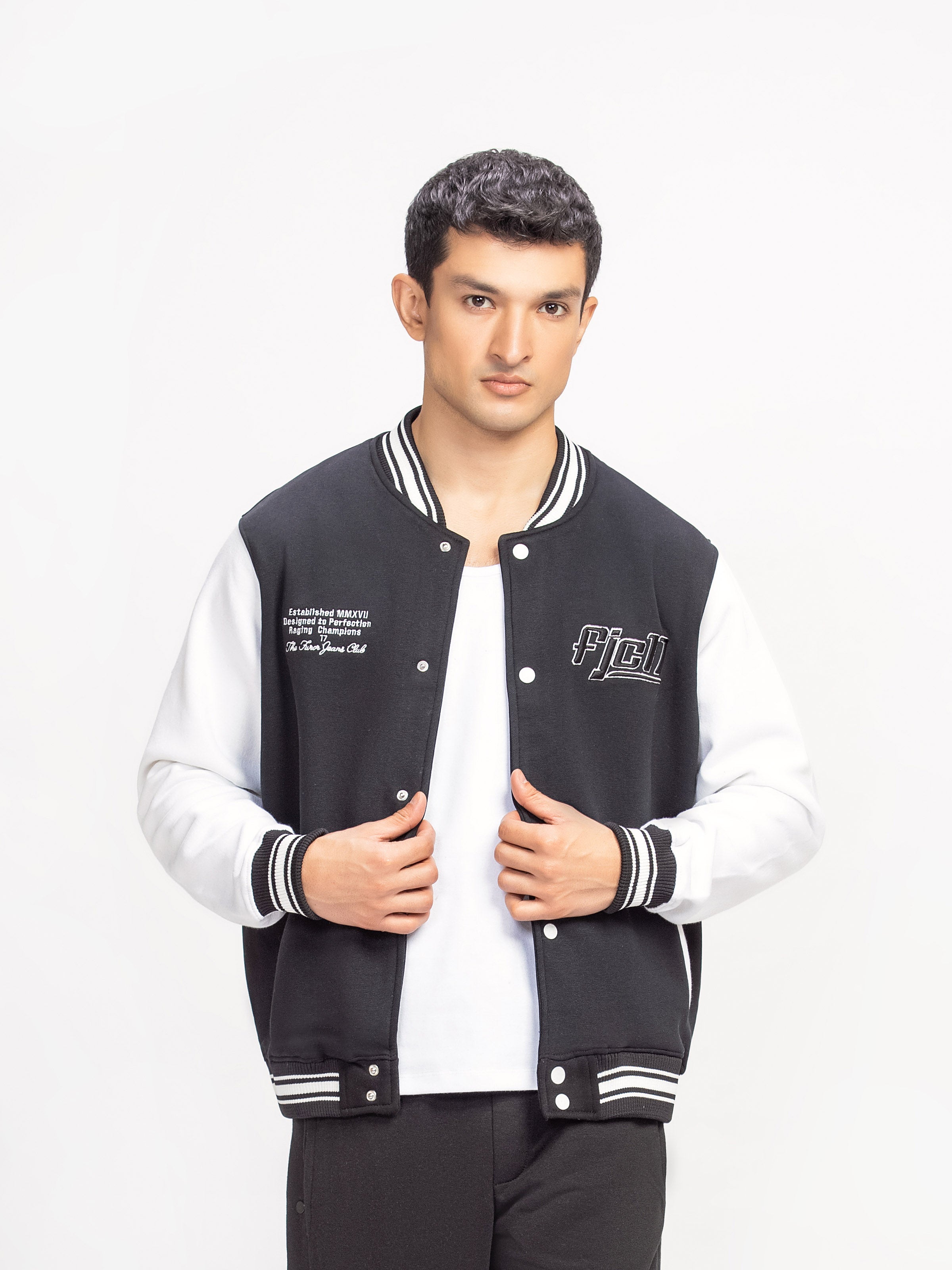 Regular Fit Knitted Jacket - FMTJK23-004
