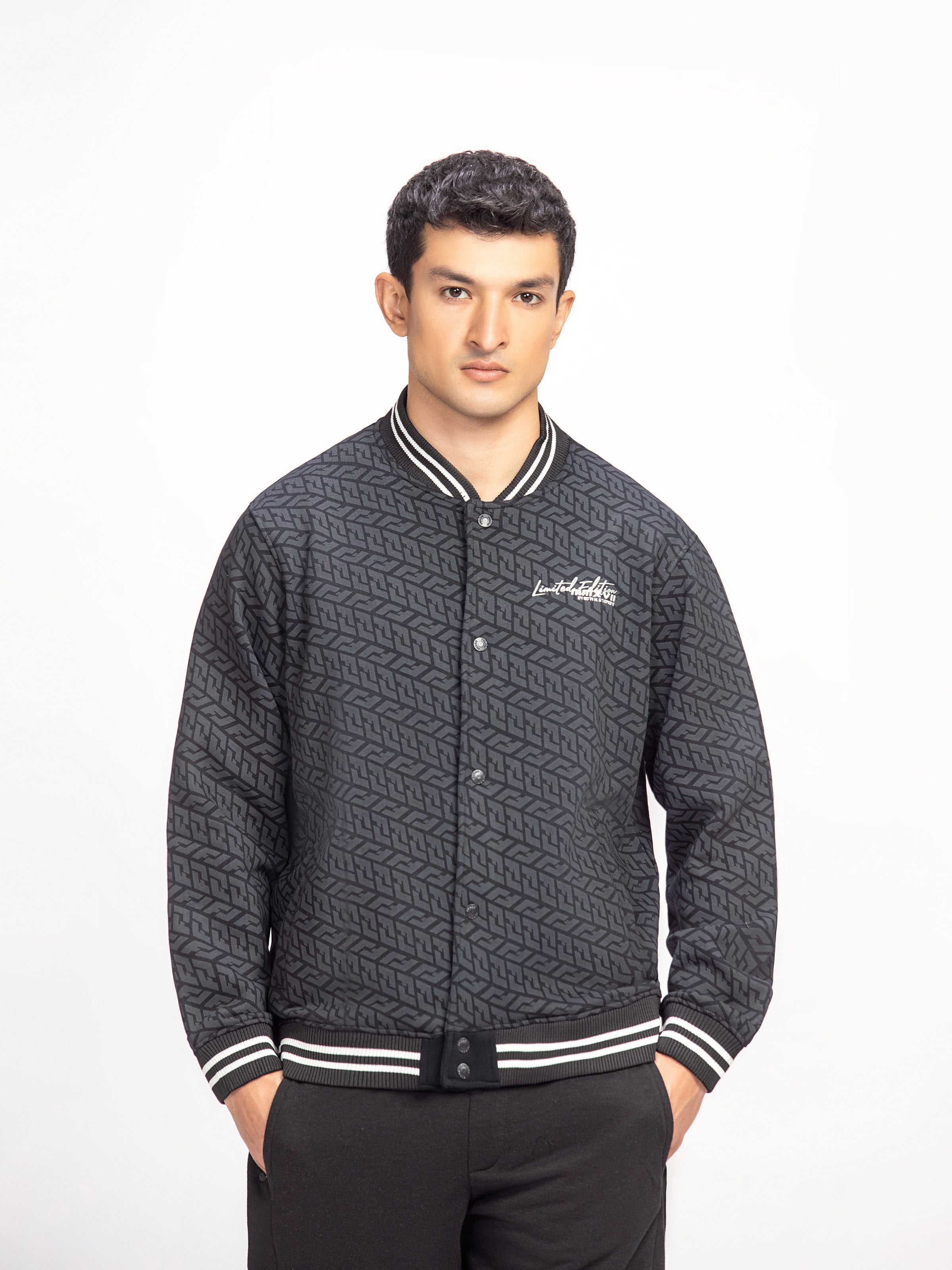 Knitted Zipper Jacket - FMTJK24-006