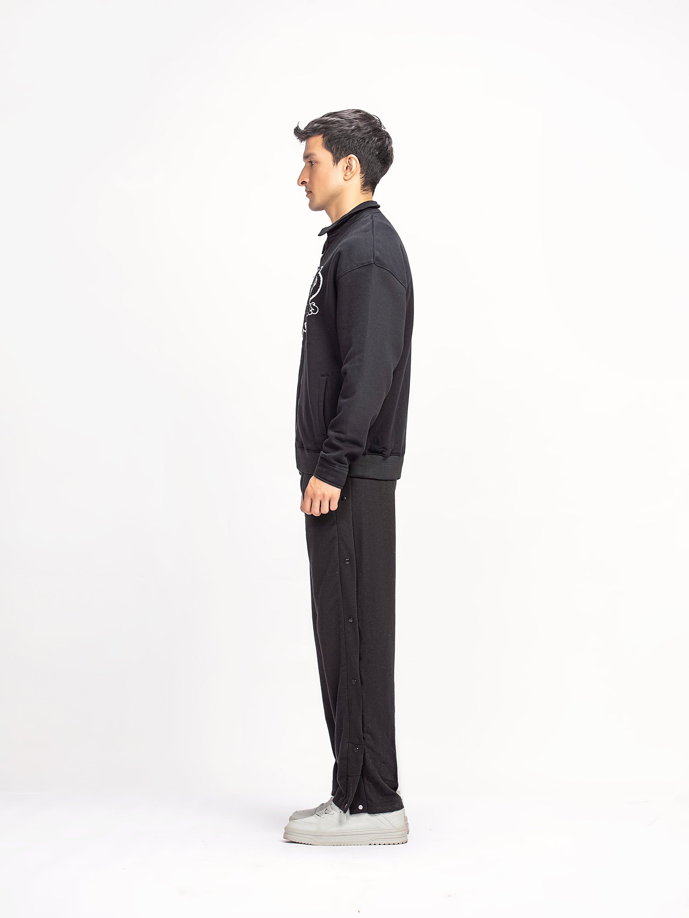 Embroidered Zipper Jacket - FMTJK24-008