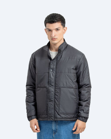 Regular Fit Poly Jacket - FMTJP24-015