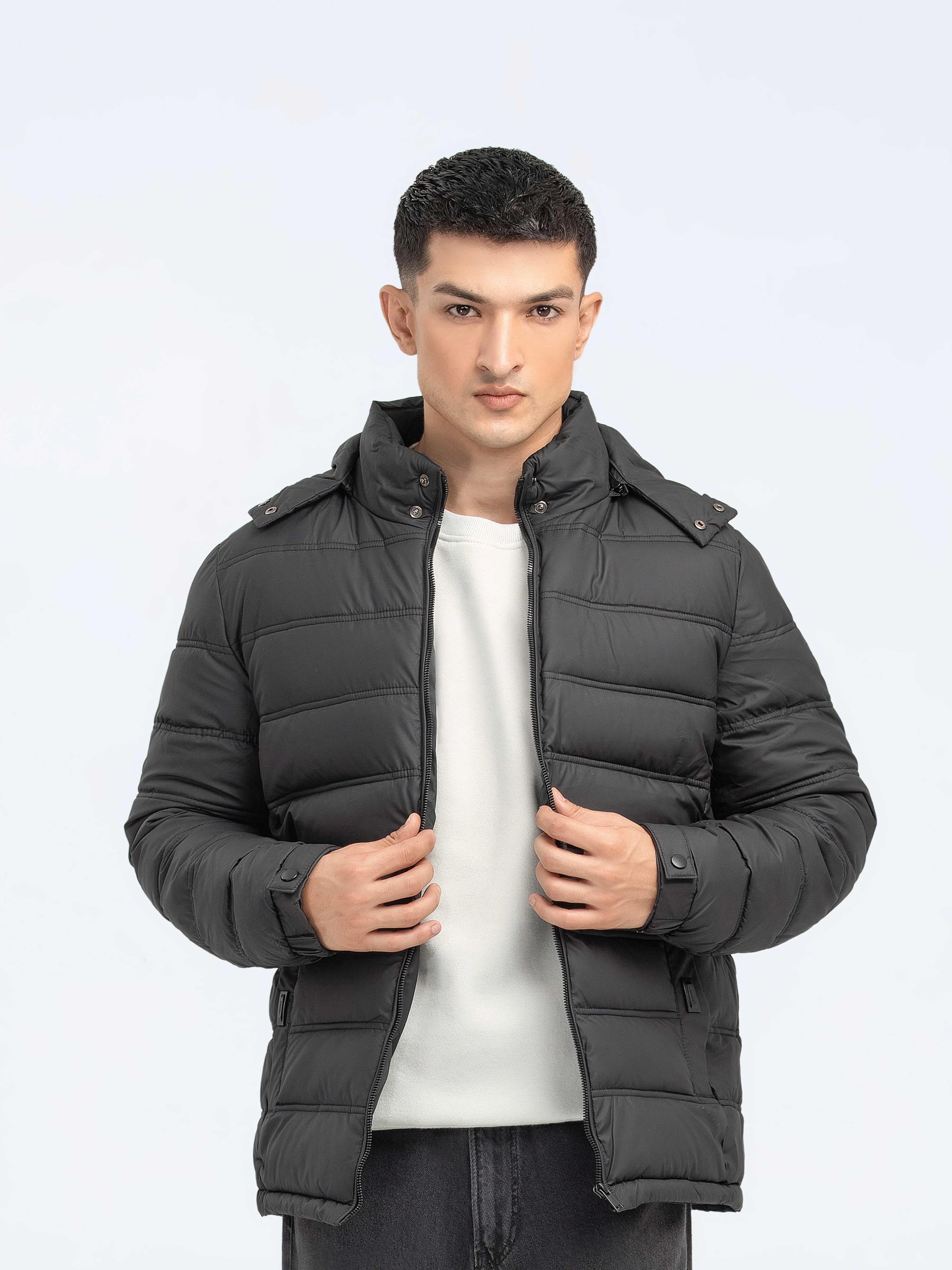 Quilted Zipper Jacket - FMTJP24-030