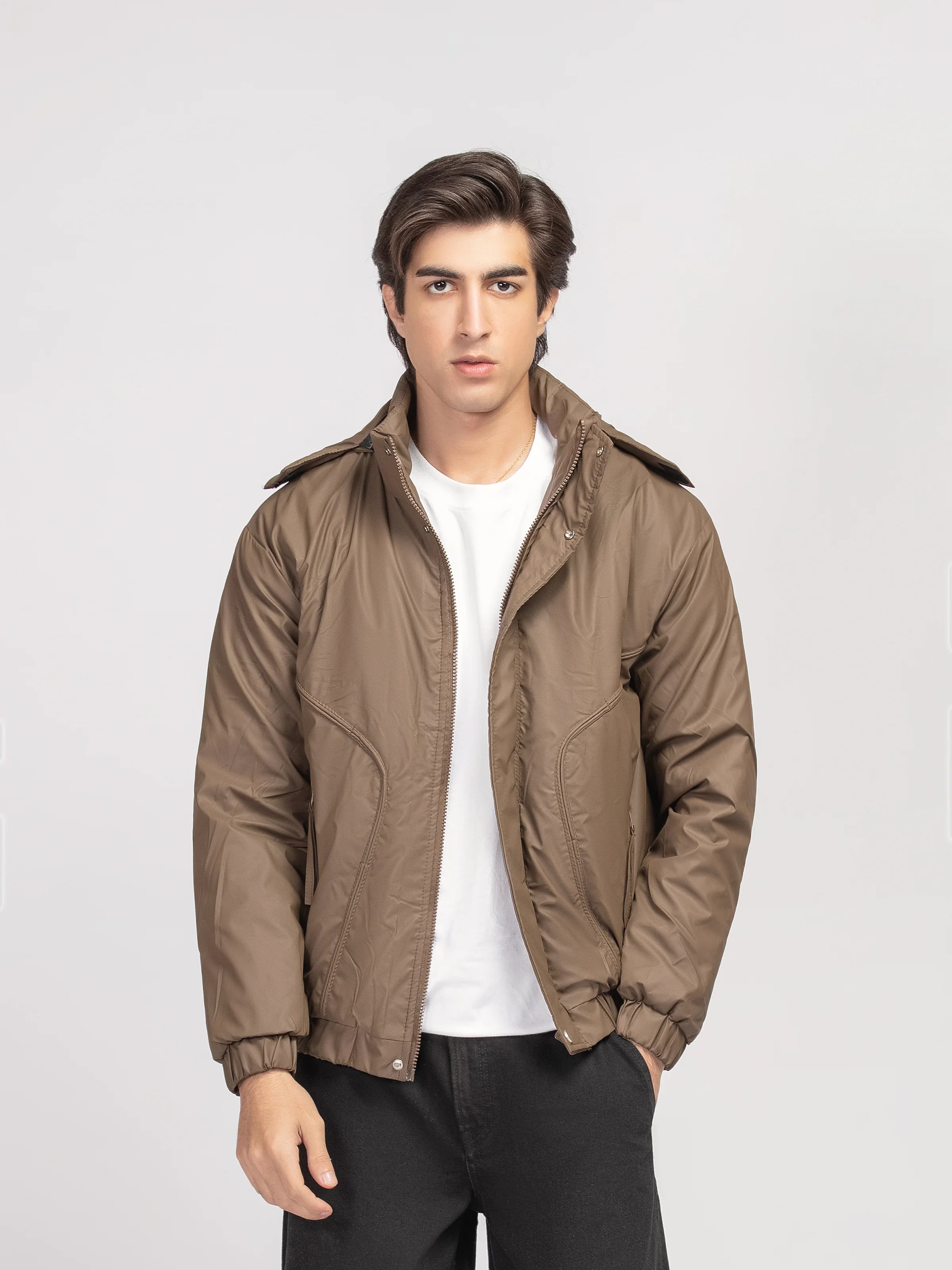 Poly Hooded Jacket - FMTJP5-002