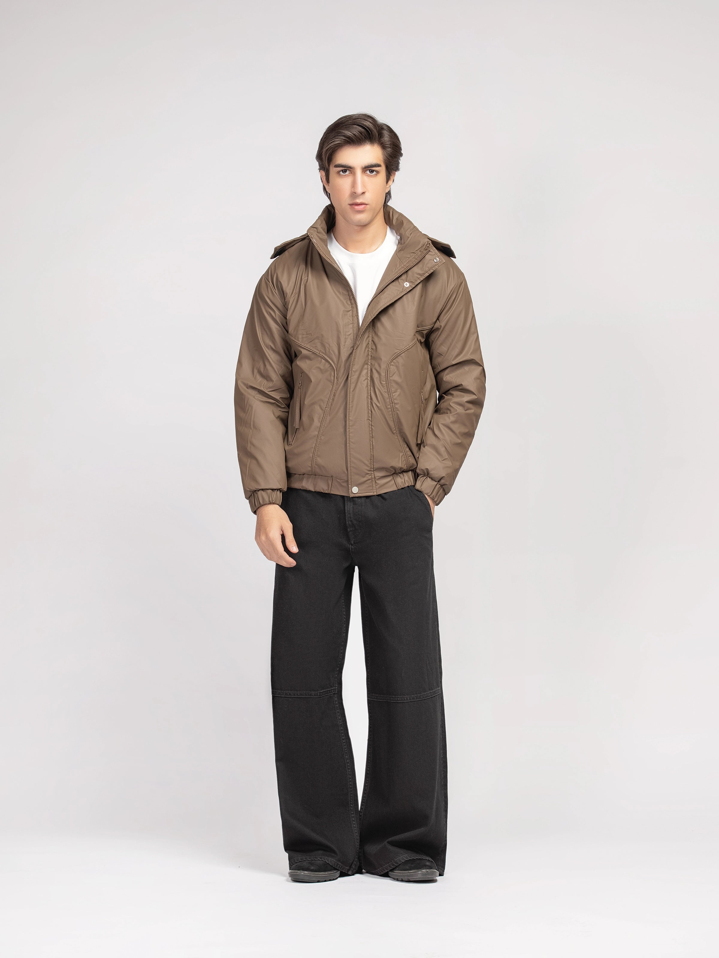 Poly Hooded Jacket - FMTJP5-002