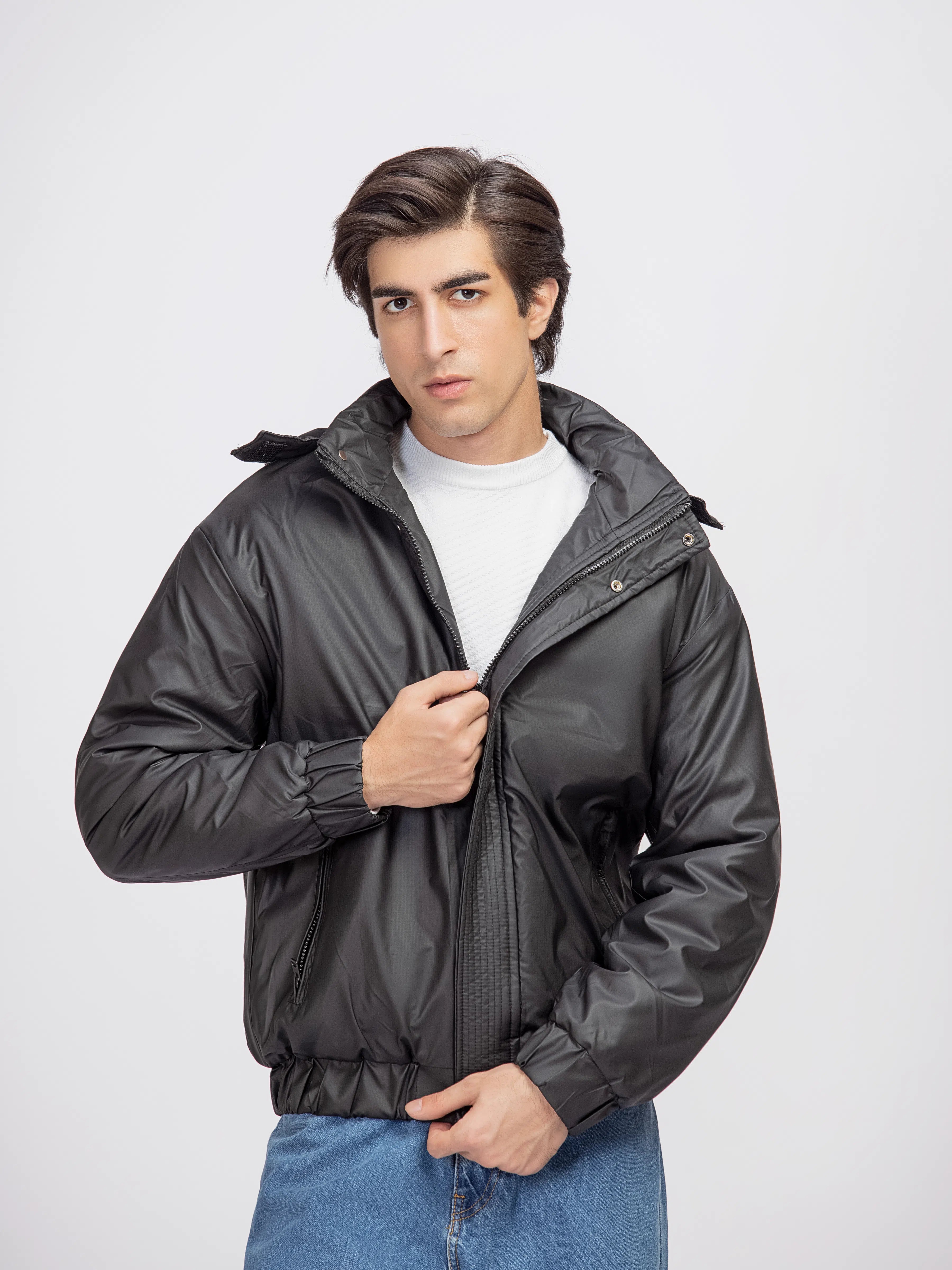 Poly Hooded Jacket - FMTJP5-003