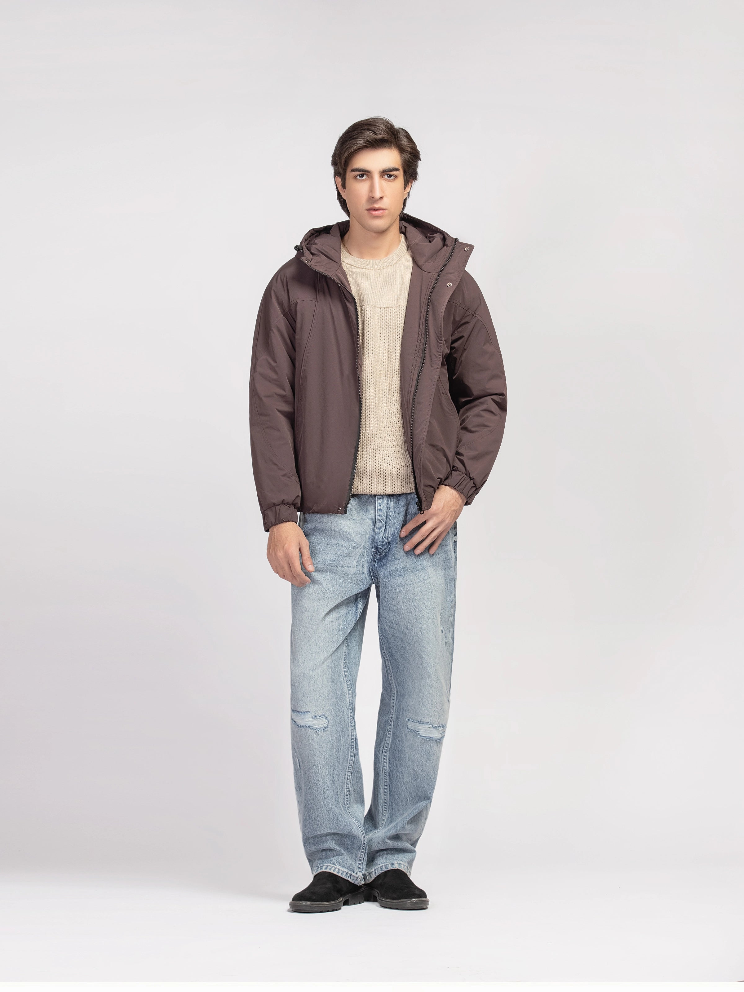 Poly Hooded Jacket - FMTJP5-004