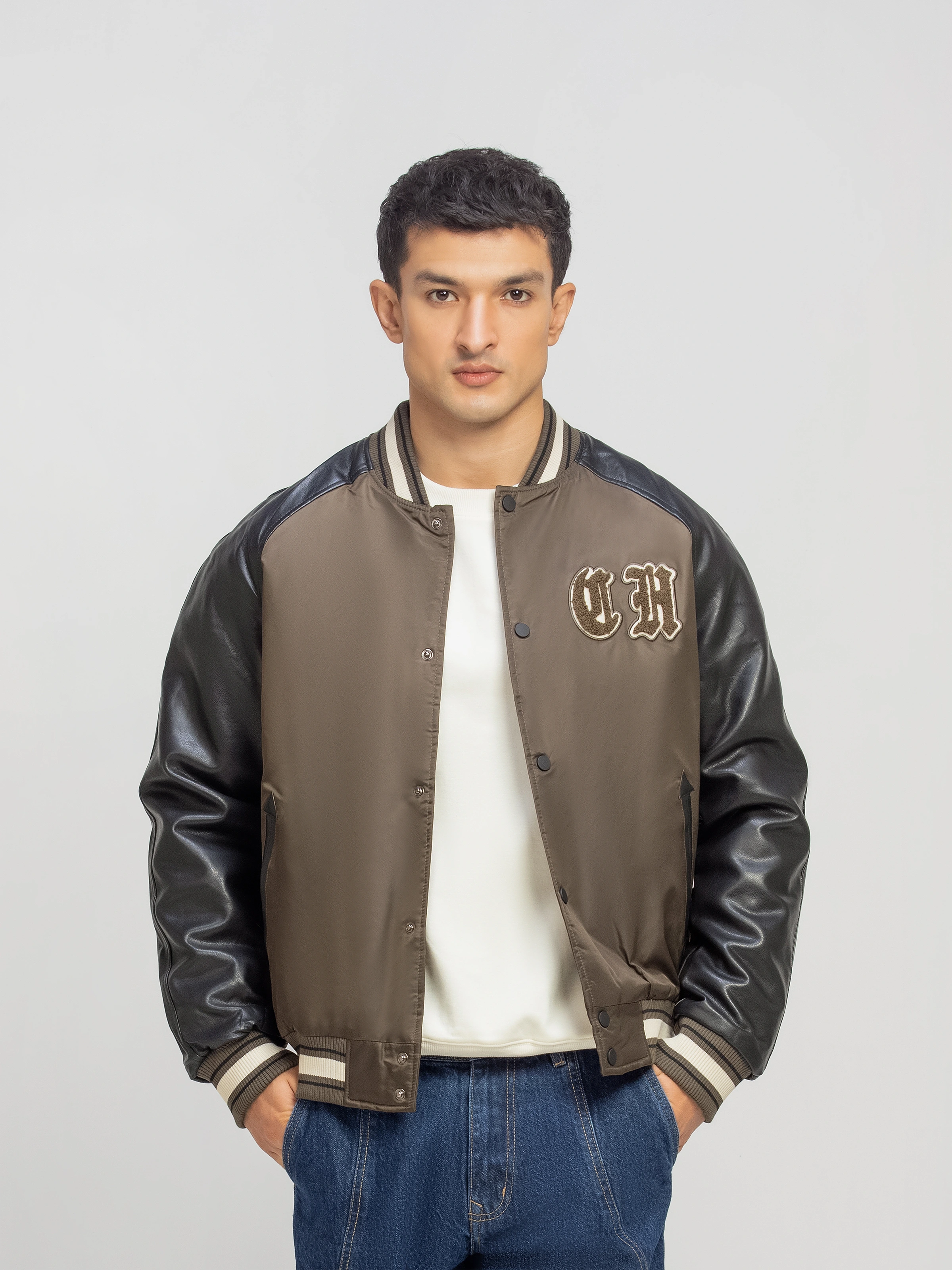 Poly Varsity Jacket - FMTJP5-006
