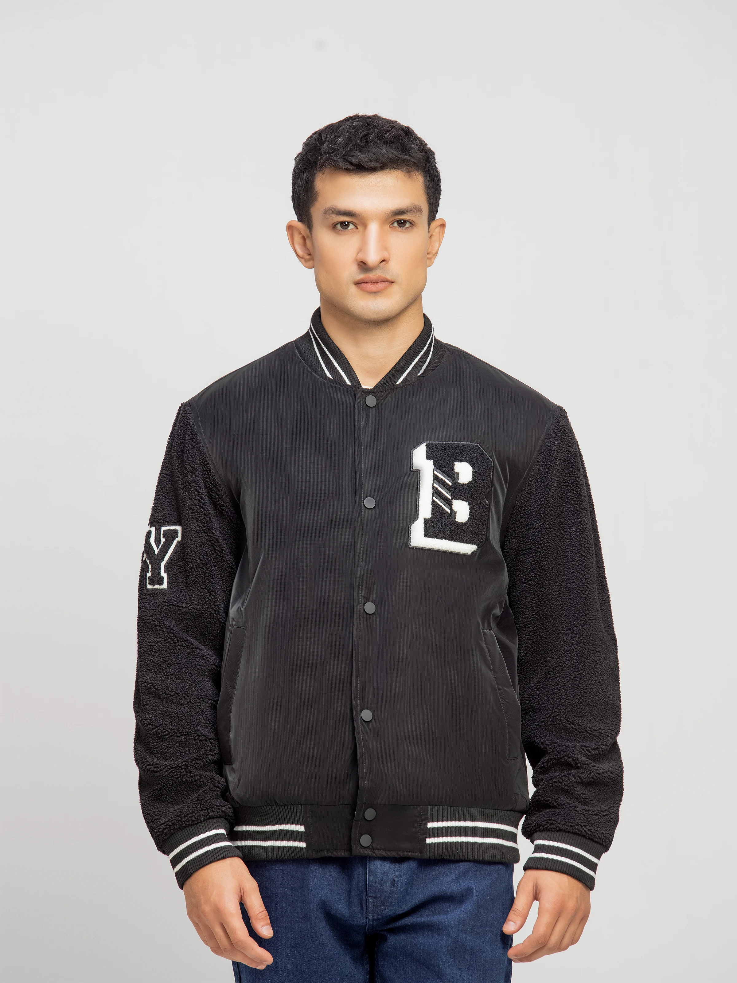 Poly Varsity Jacket - FMTJP5-008