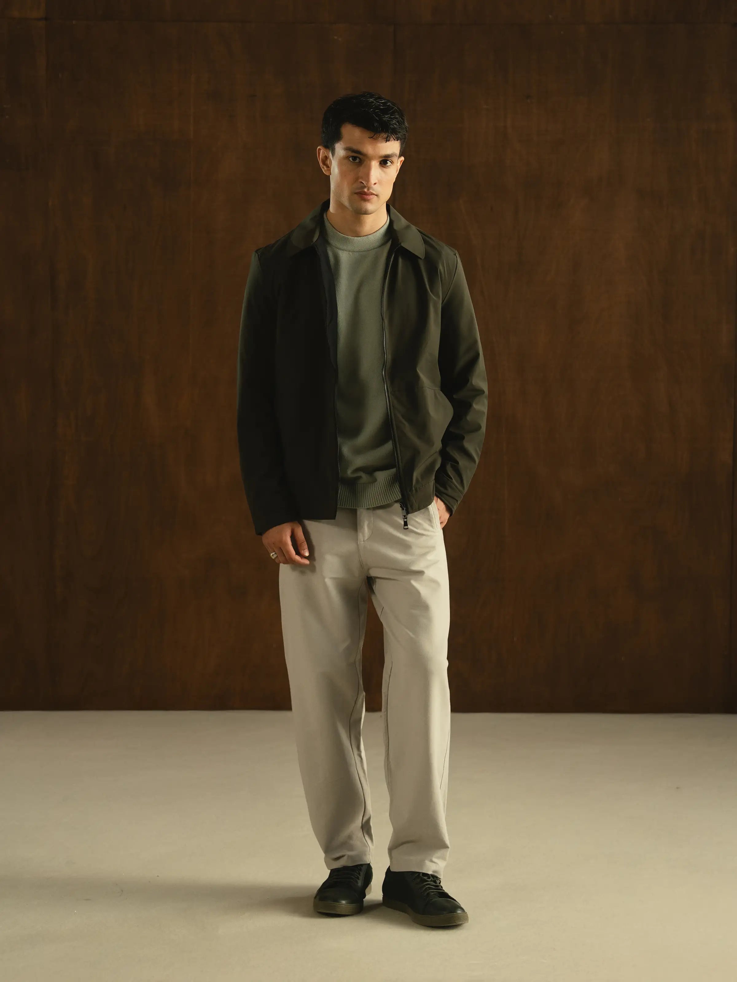 Zipper Poly Jacket - FMTJP5-017