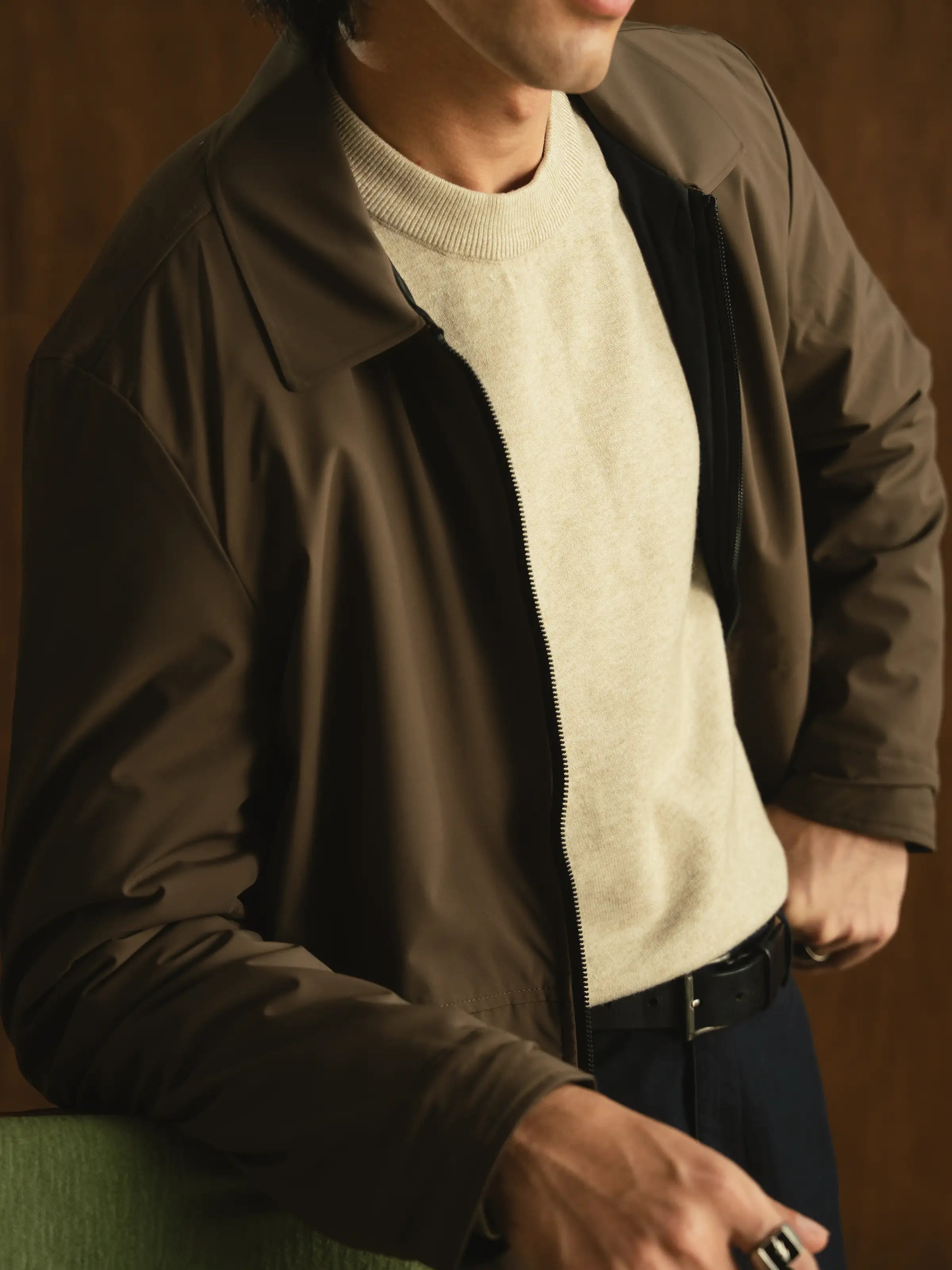 Zipper Poly Jacket - FMTJP5-018