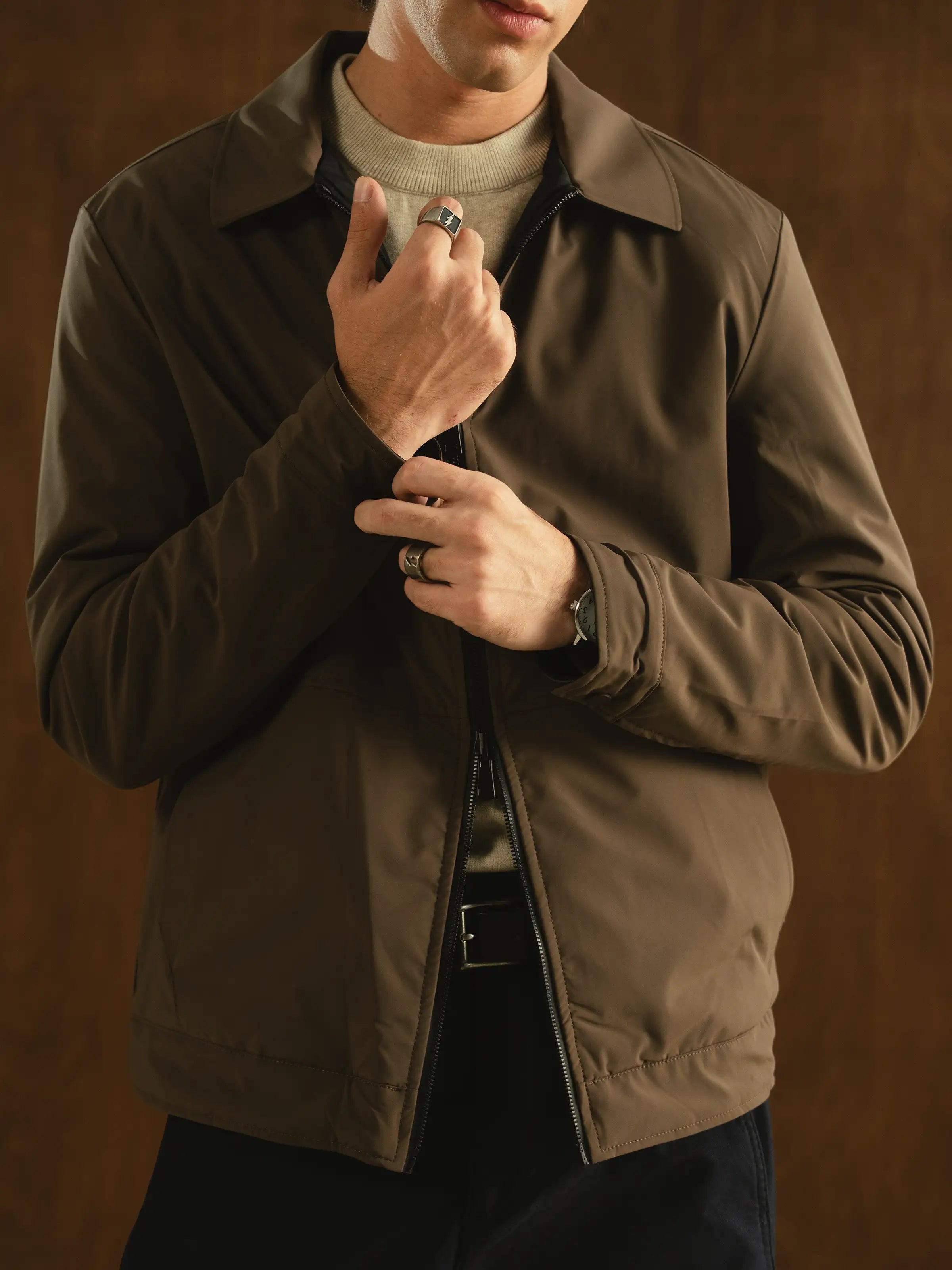 Zipper Poly Jacket - FMTJP5-018