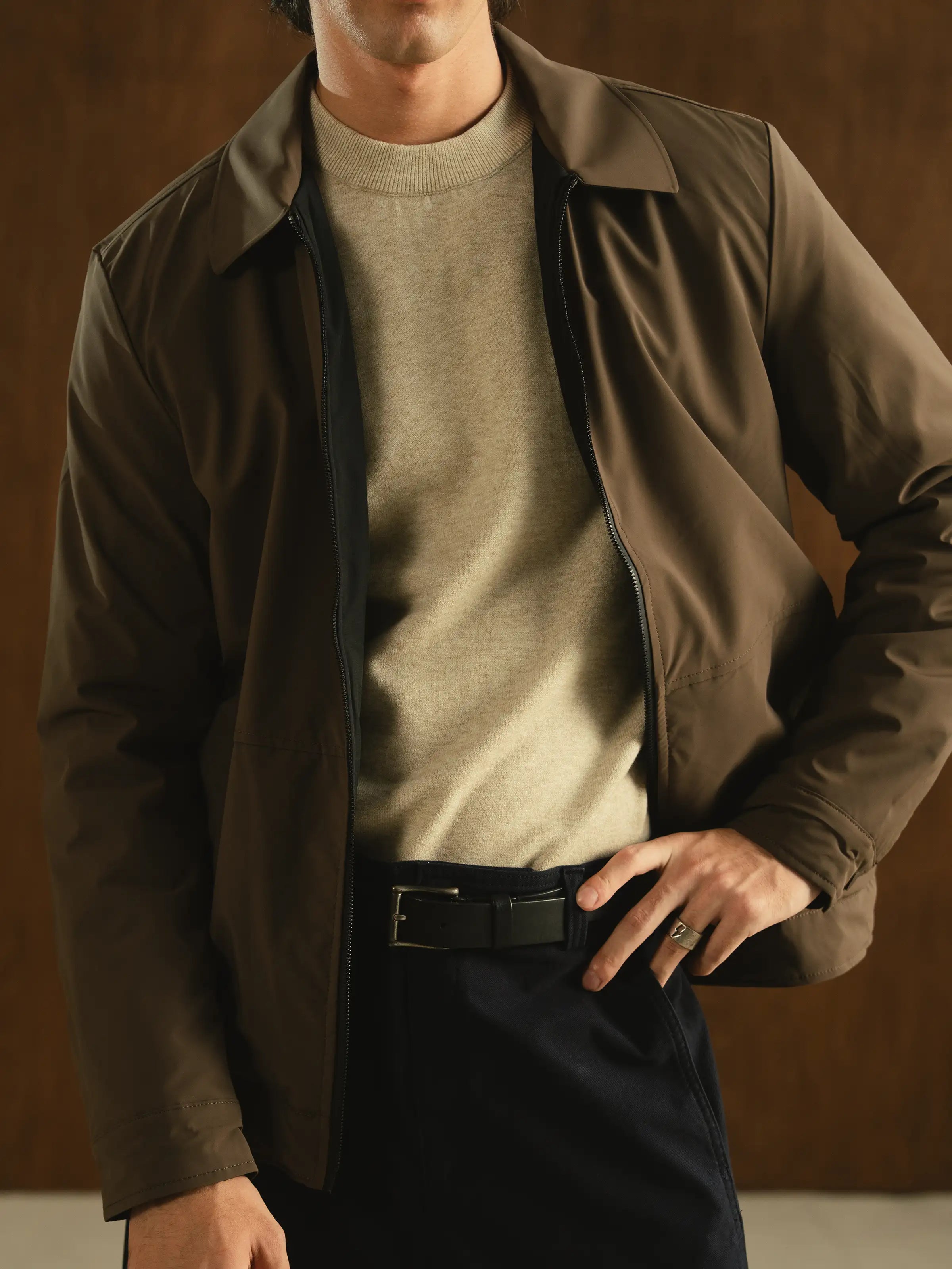 Zipper Poly Jacket - FMTJP5-018