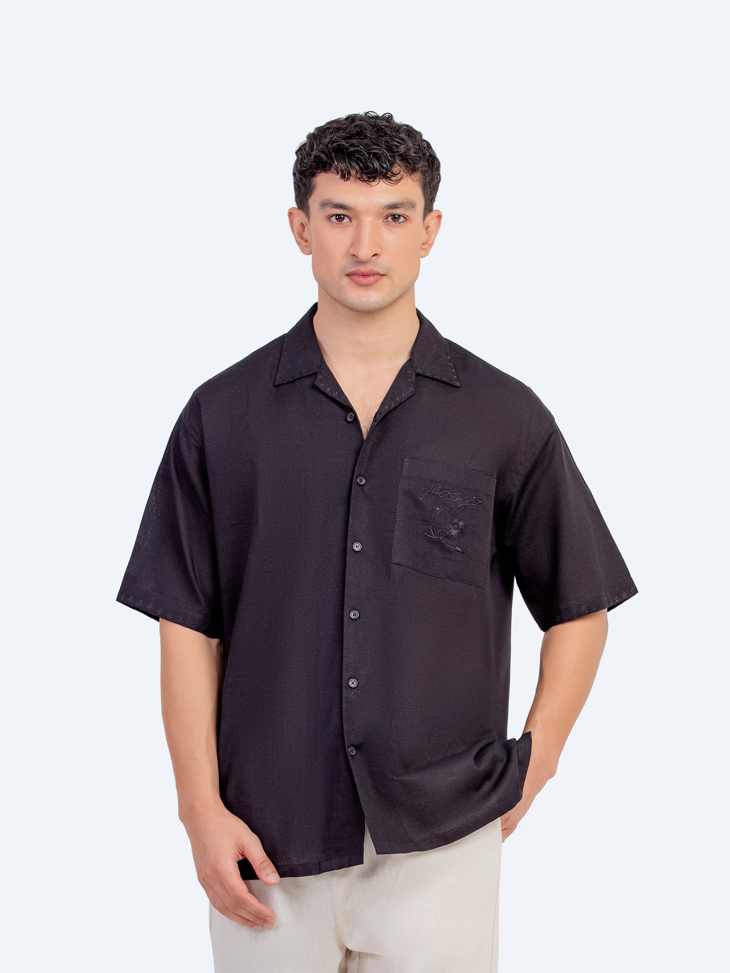 Hawaiian Collar Shirt - FMTS5-32226
