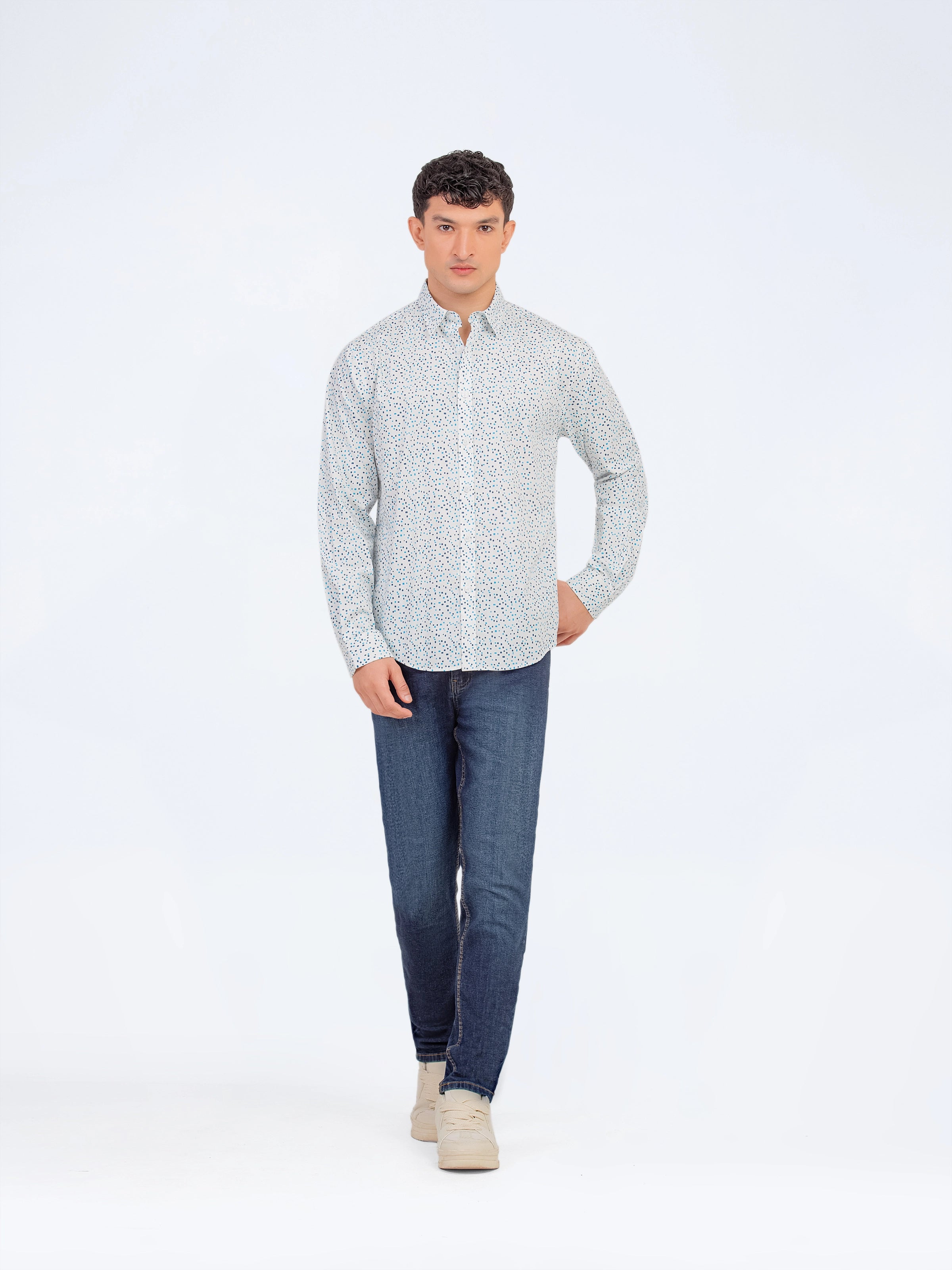 Regular Fit Knitted Shirt - FMTS5-32250