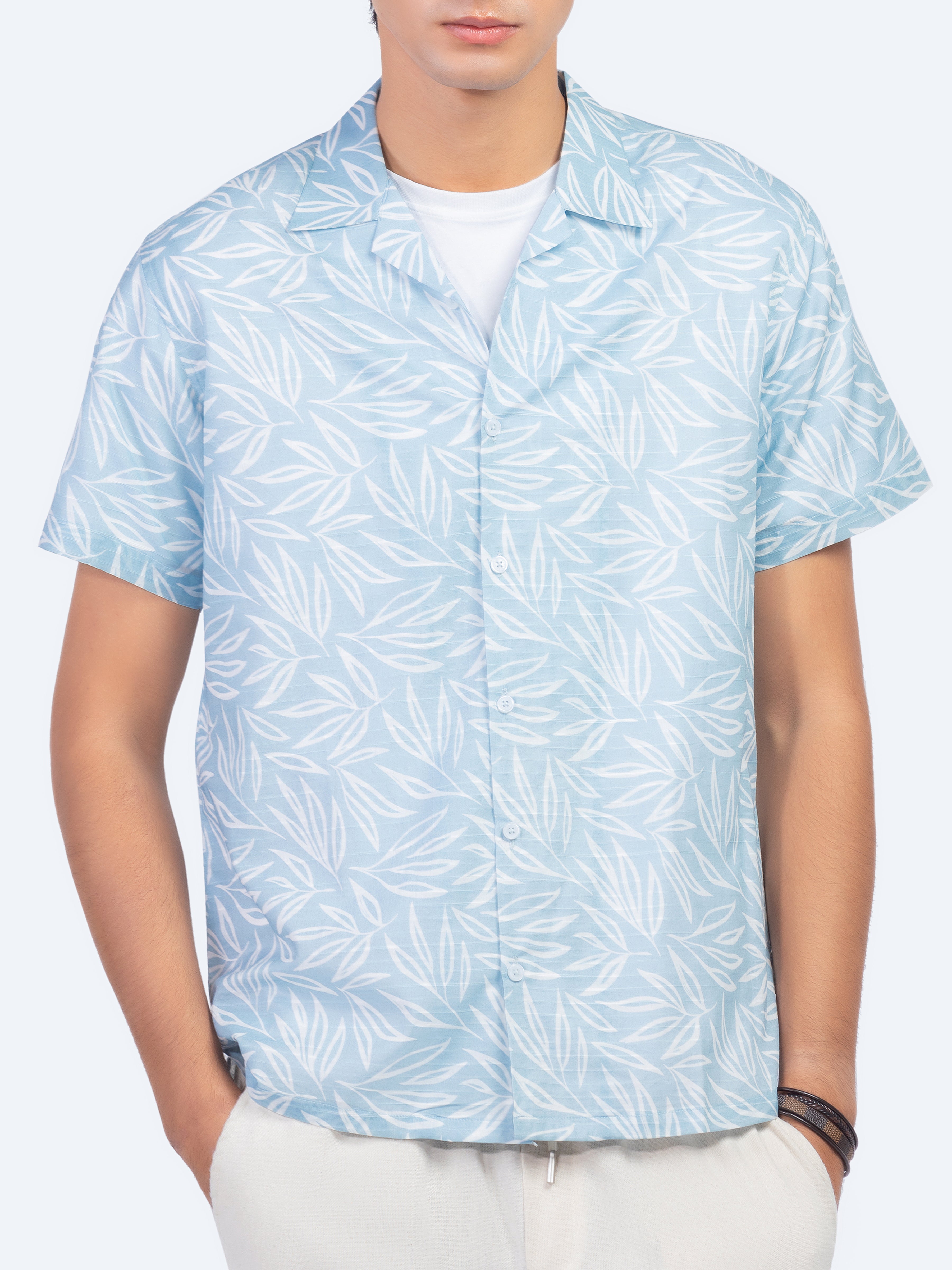 Hawaiian Collar Shirt - FMTS5-32263
