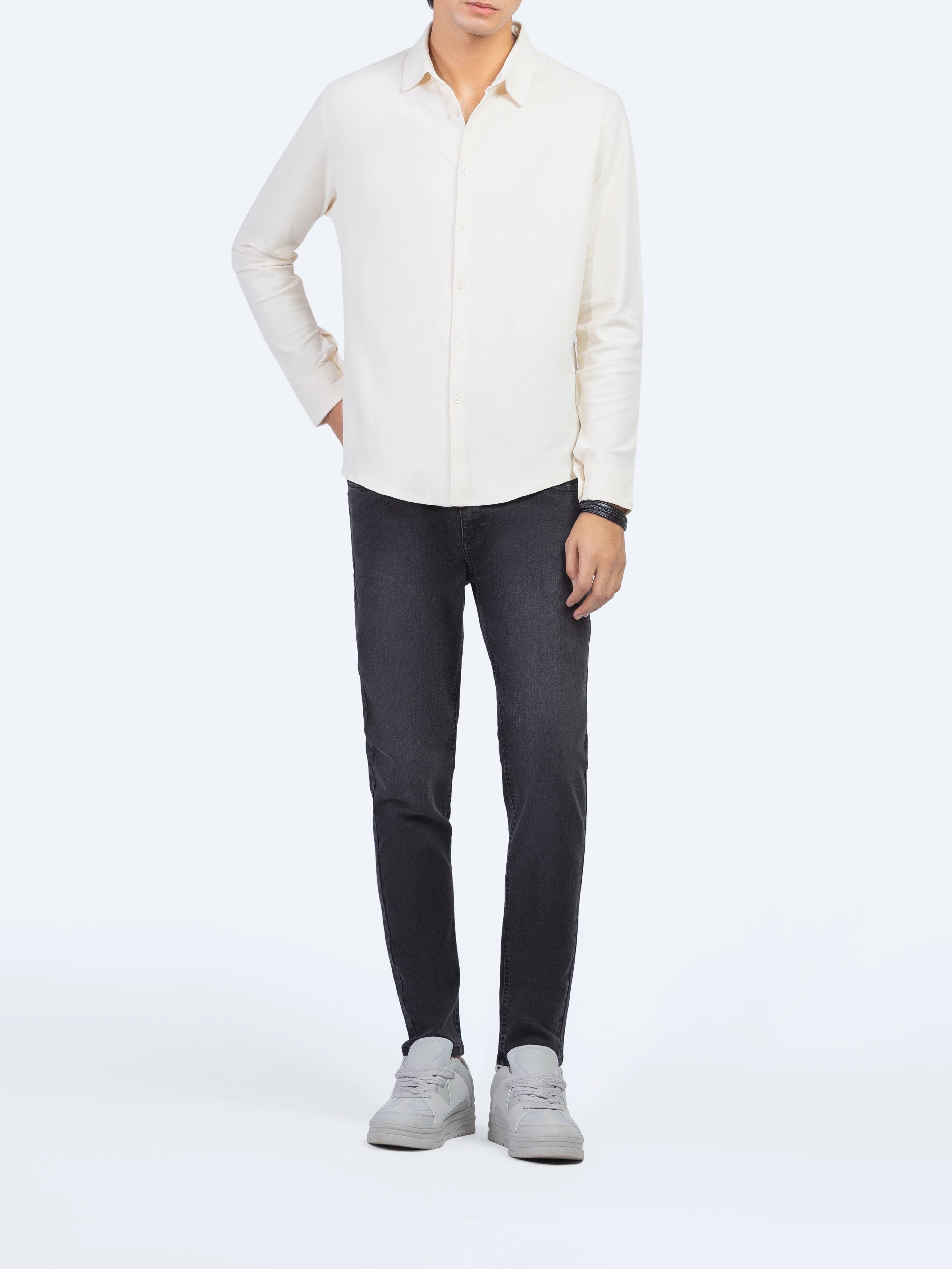 Smart Fit Knitted Shirt - FMTS5-32269