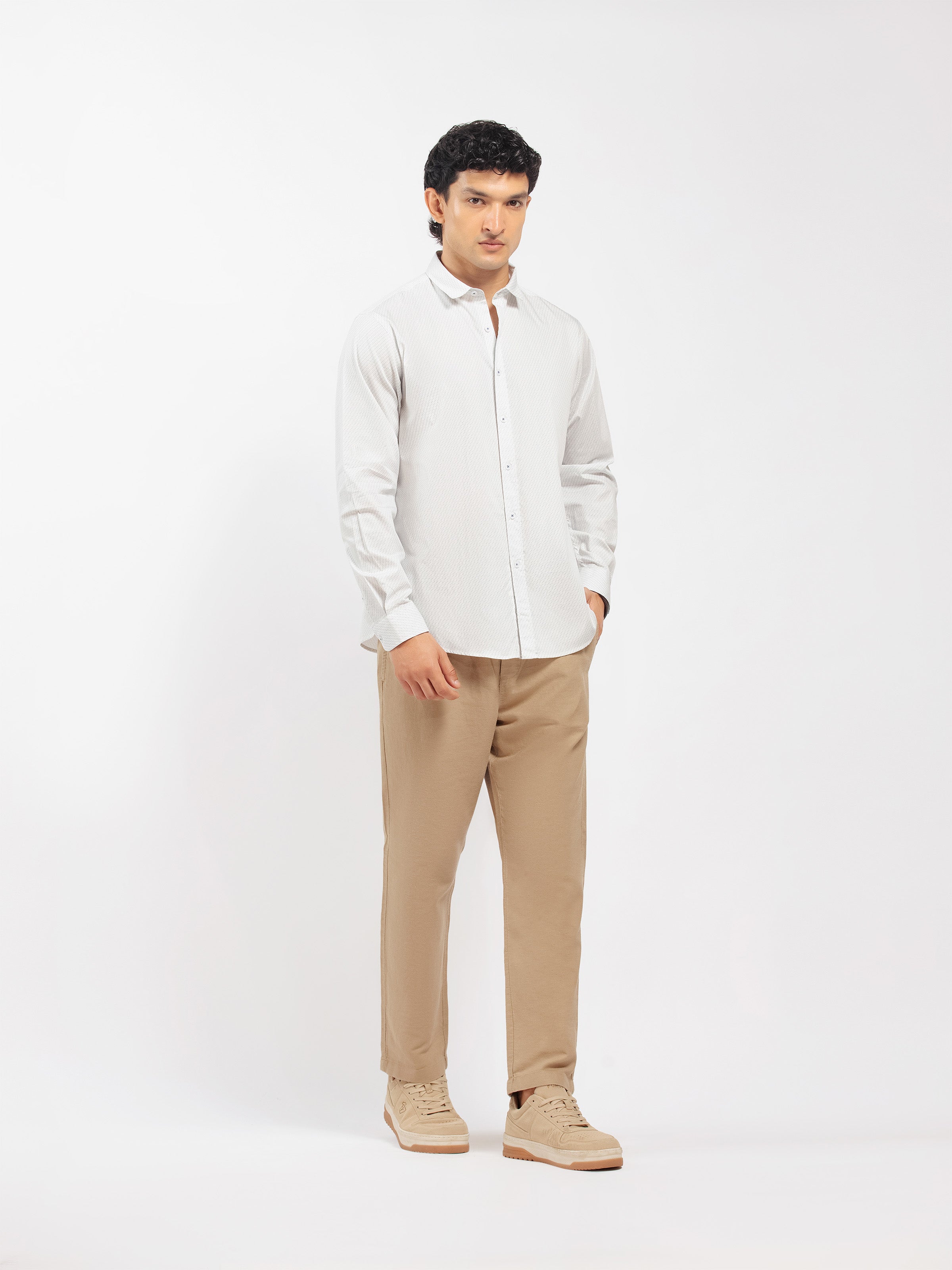 Regular Fit Knitted Shirt - FMTS5-32270