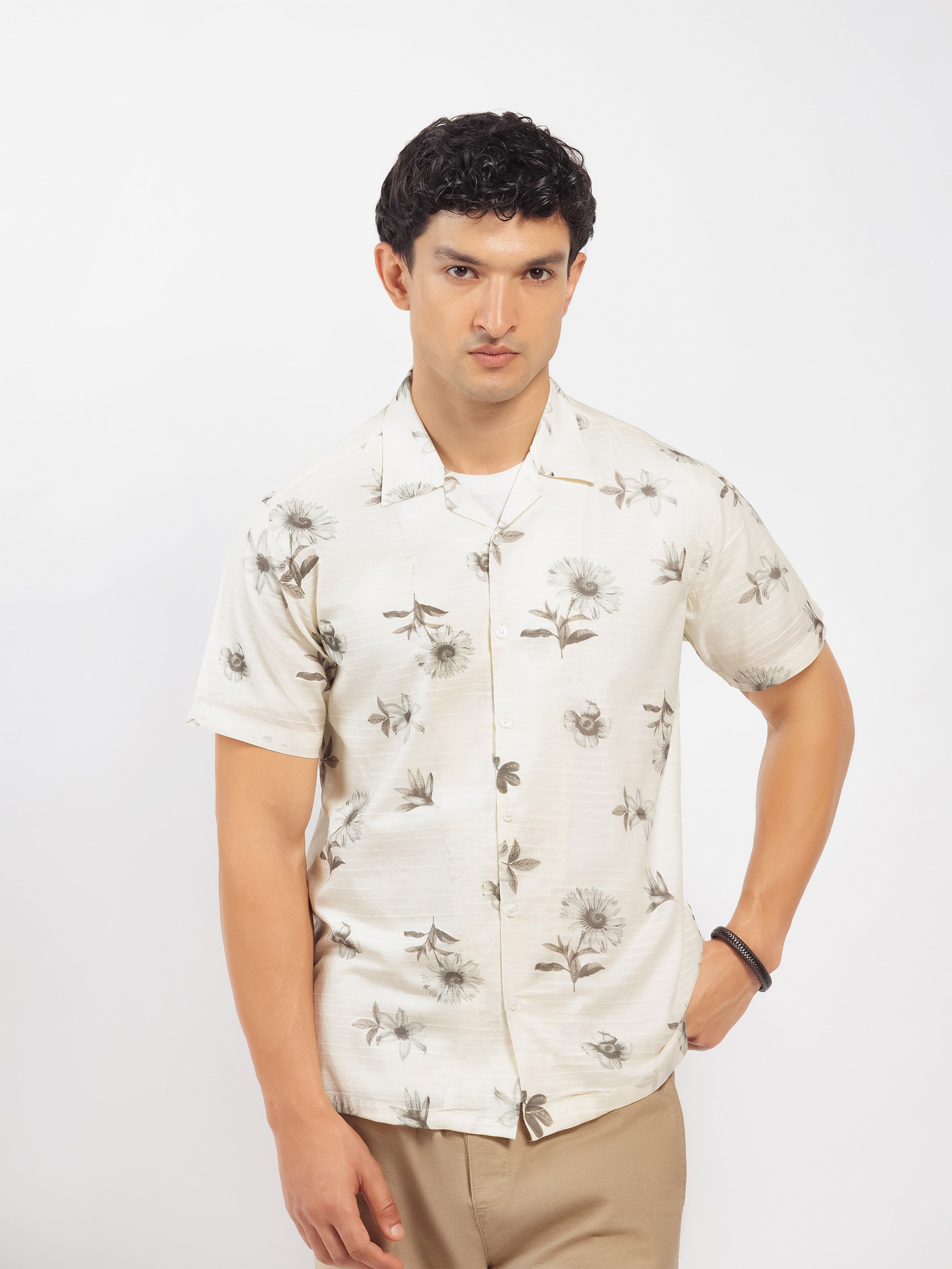 Hawaiian Collar Shirt - FMTS5-32278