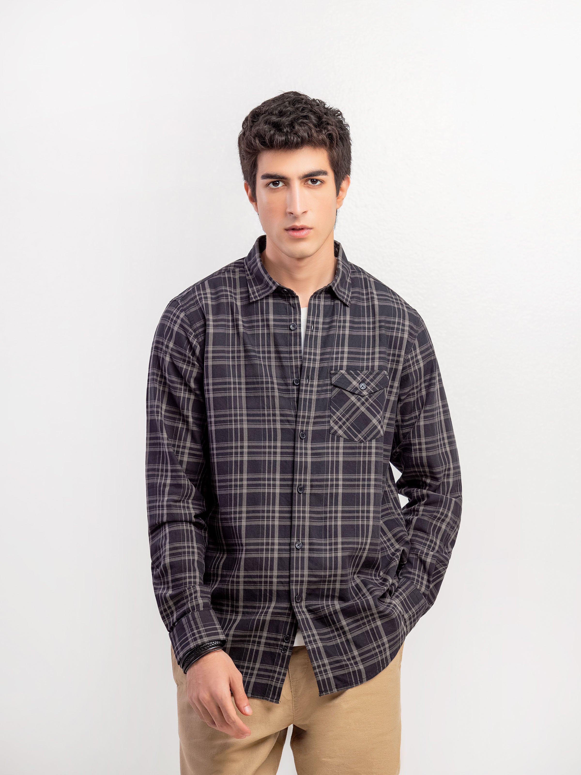 Classic Checked Shirt - FMTS5-32284
