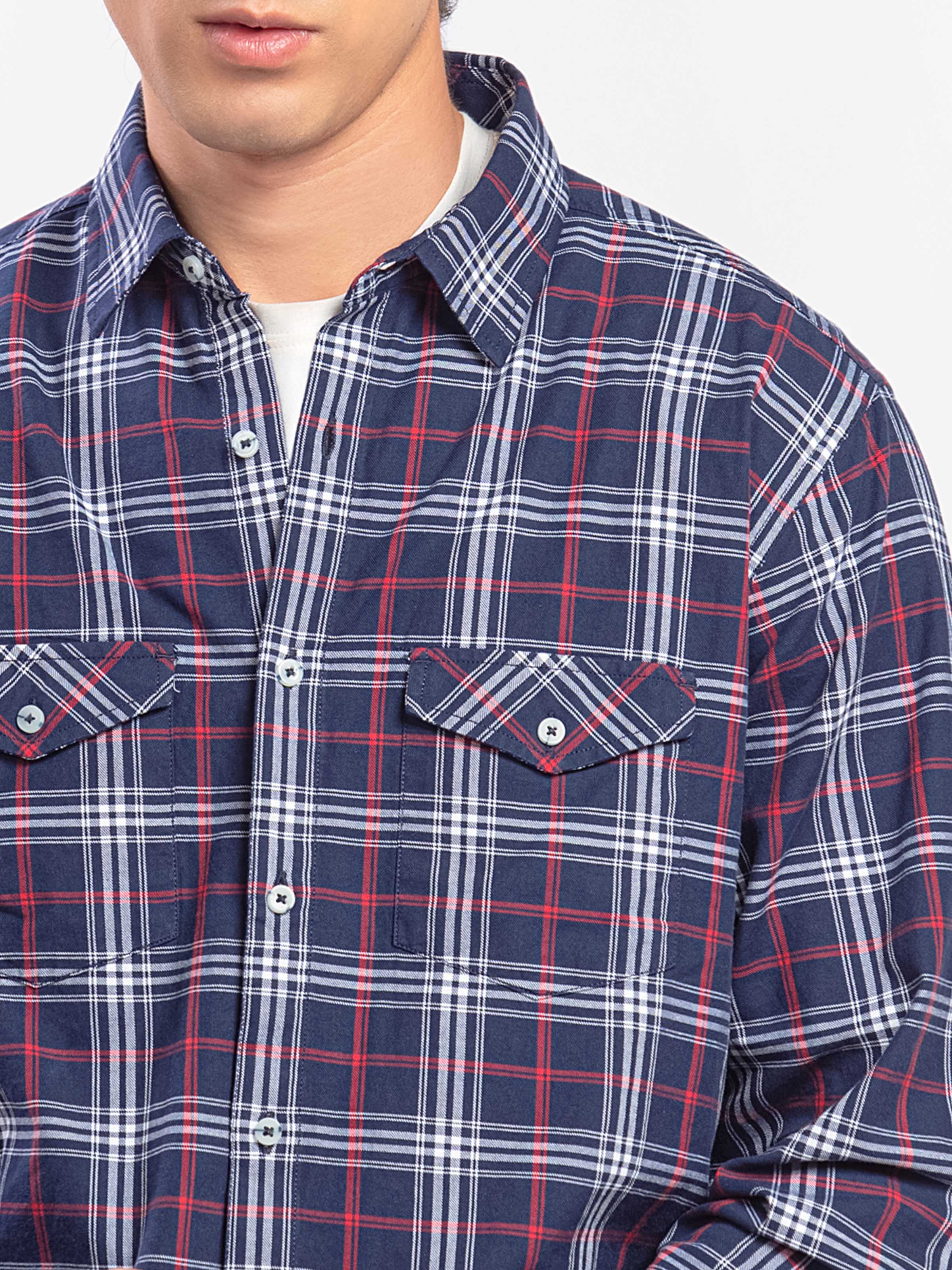 Regular Fit Checked Shirt - FMTS5-32299