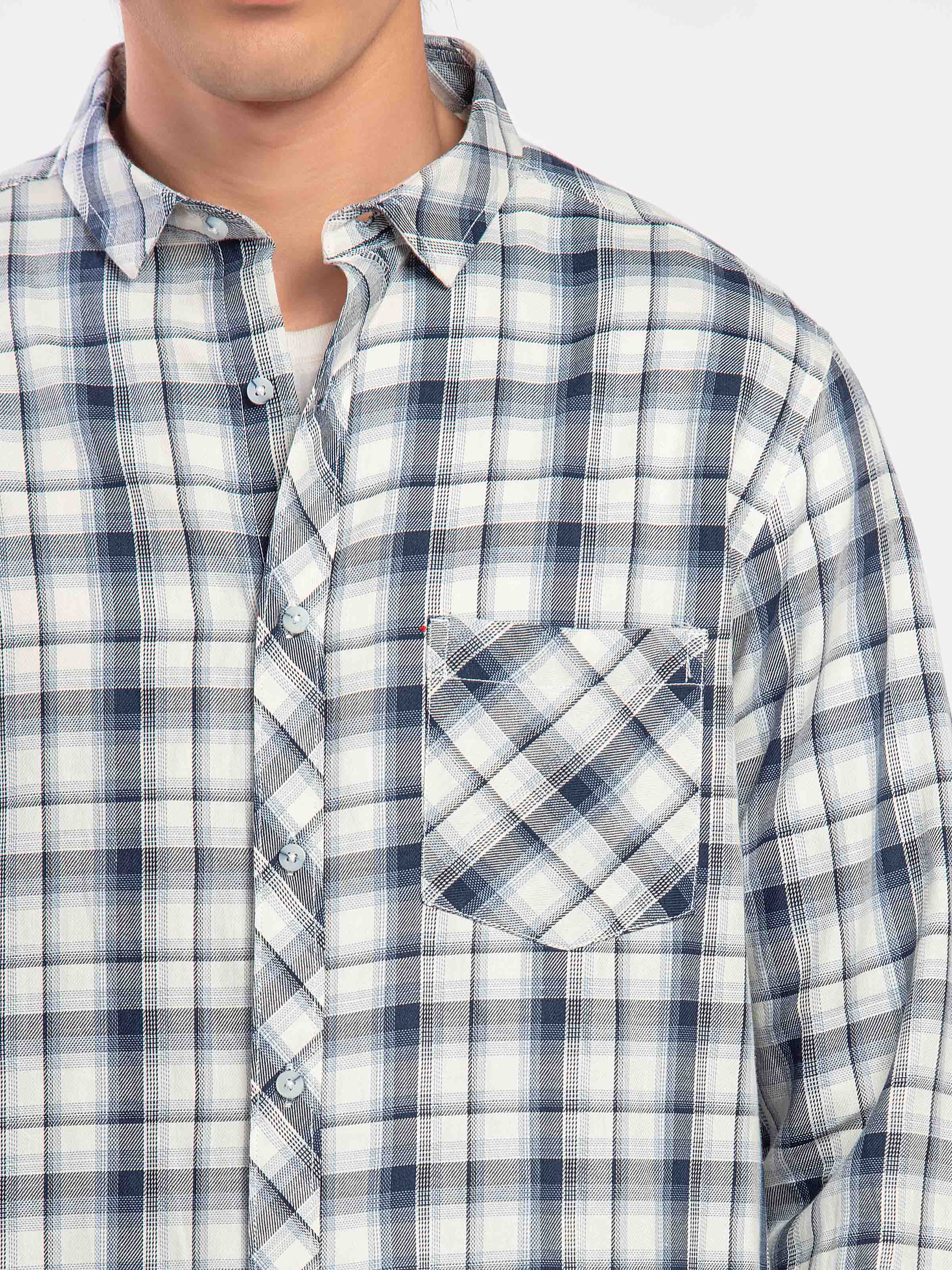 Regular Fit Checked Shirt - FMTS5-32302