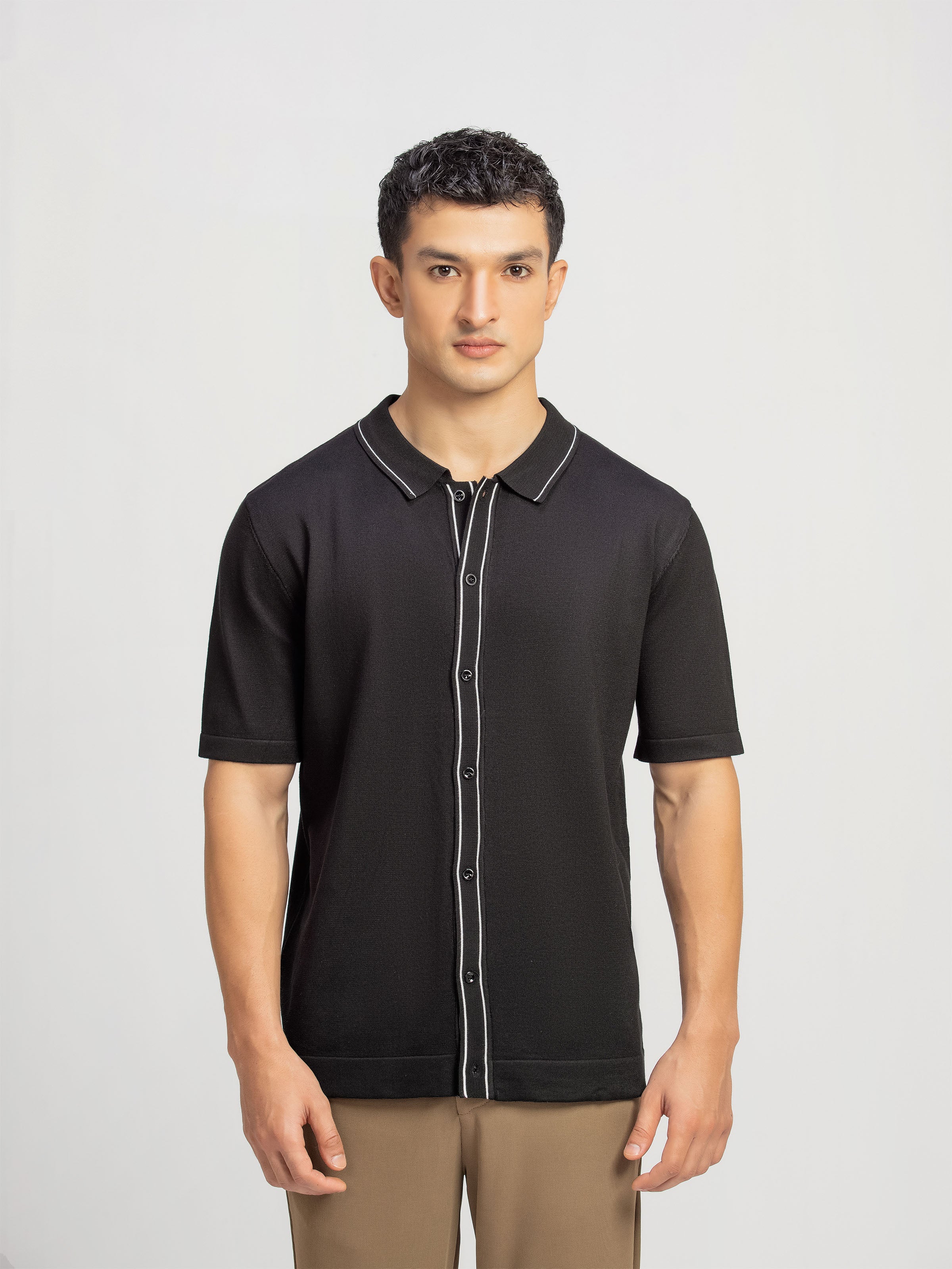 Sweater Knit Shirt - FMTS5-32303